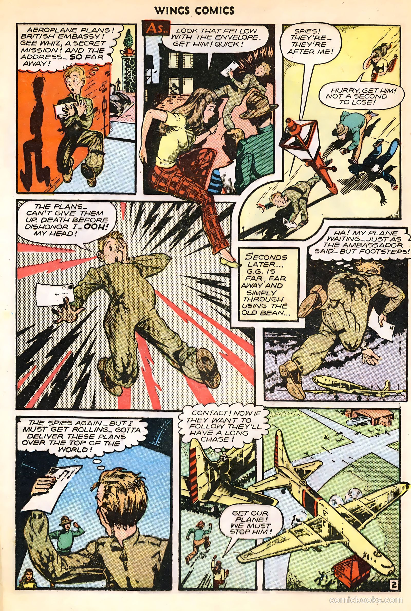 Wings Comics #82 — page 20 of 52
