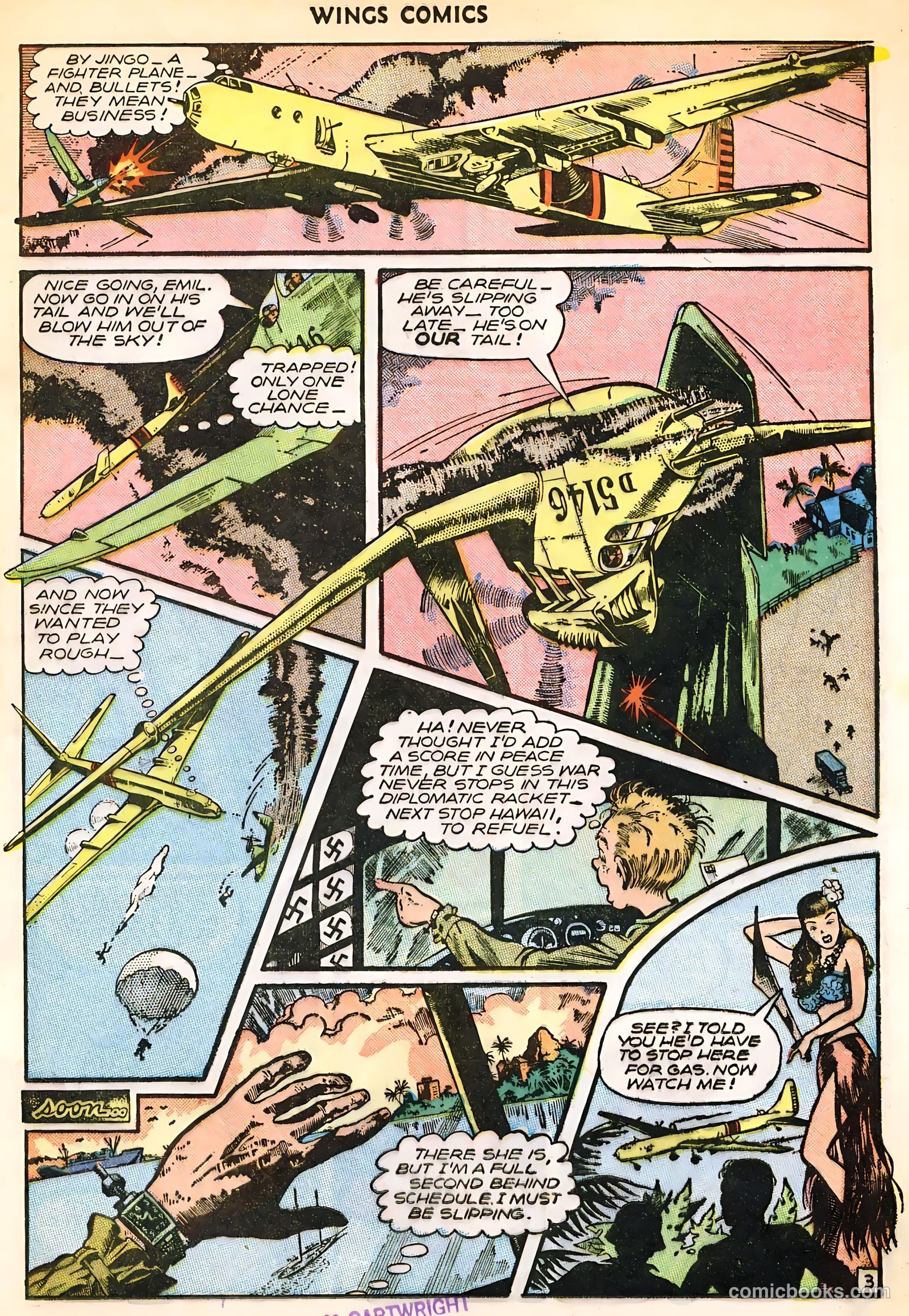 Wings Comics #82 — page 21 of 52