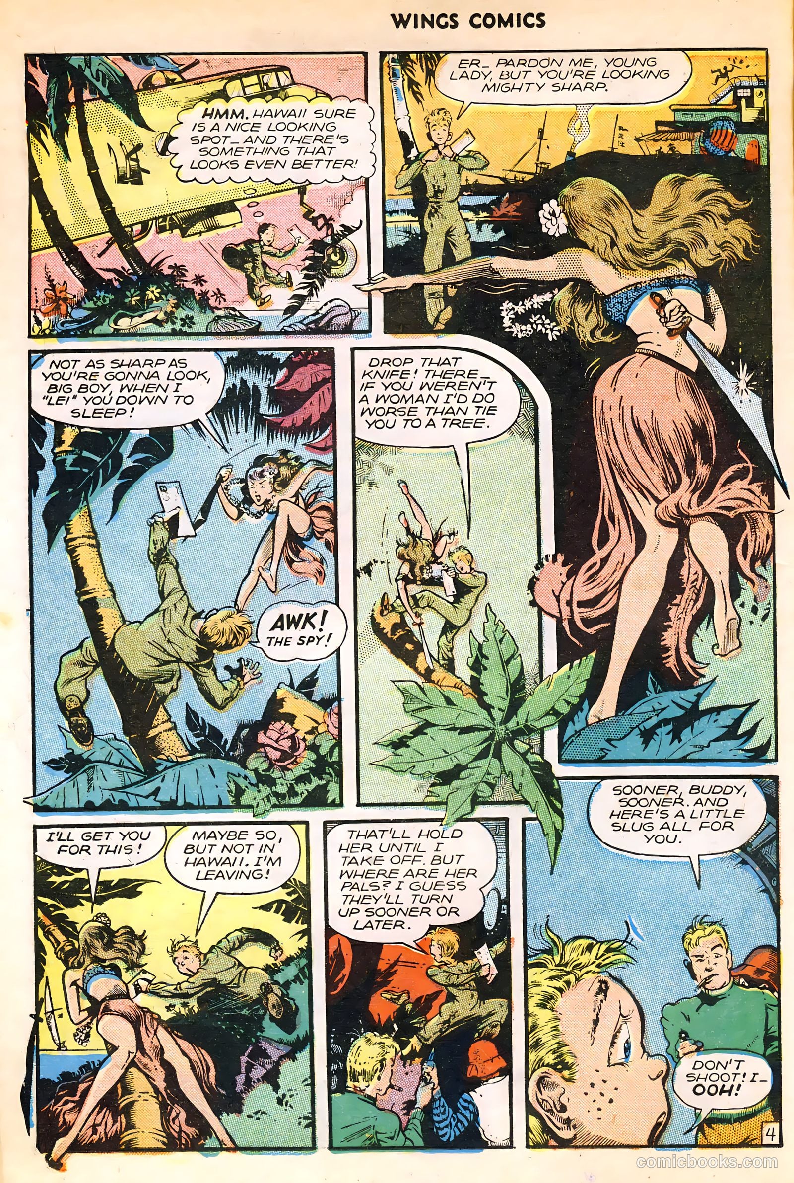 Wings Comics #82 — page 22 of 52