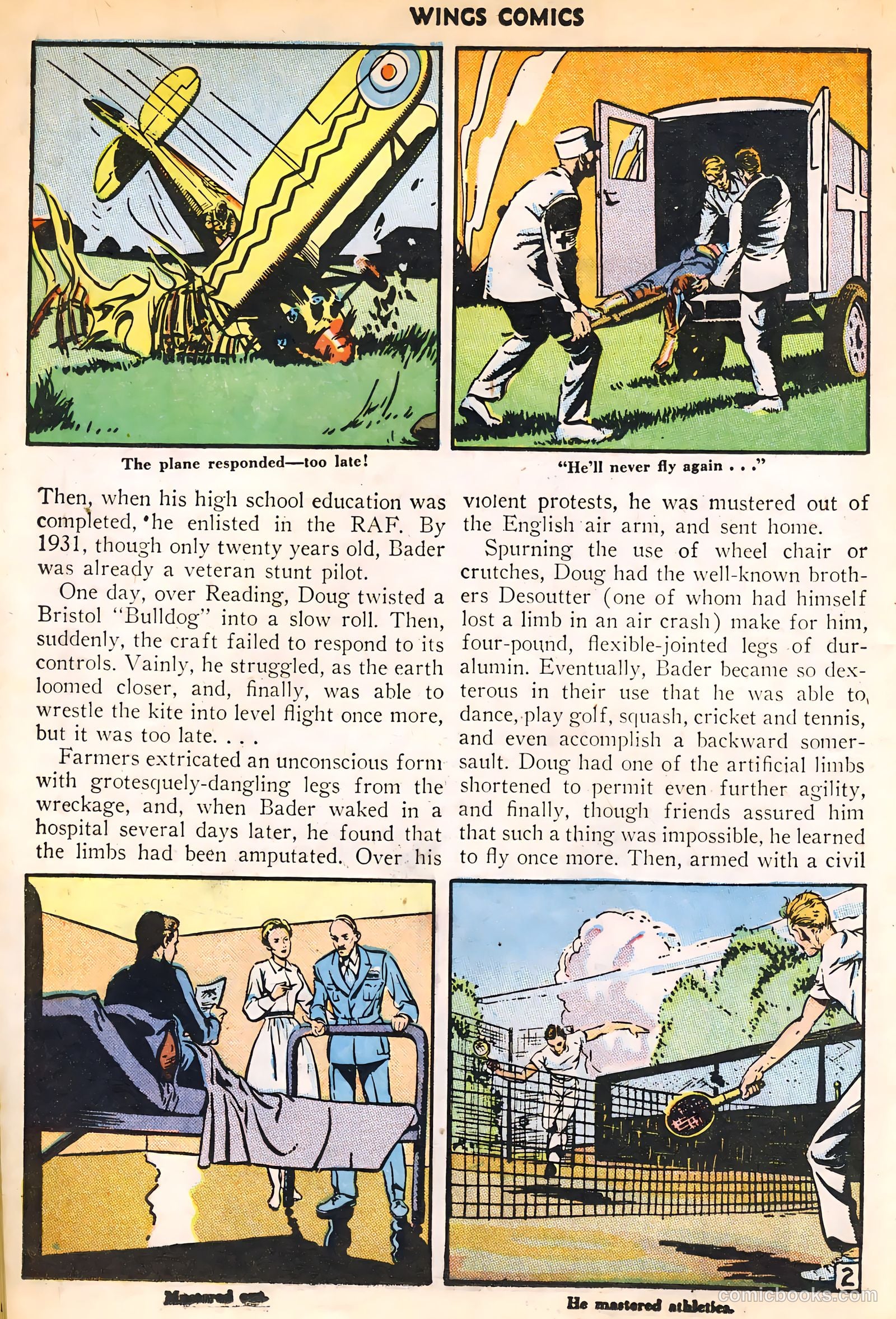Wings Comics #82 — page 26 of 52