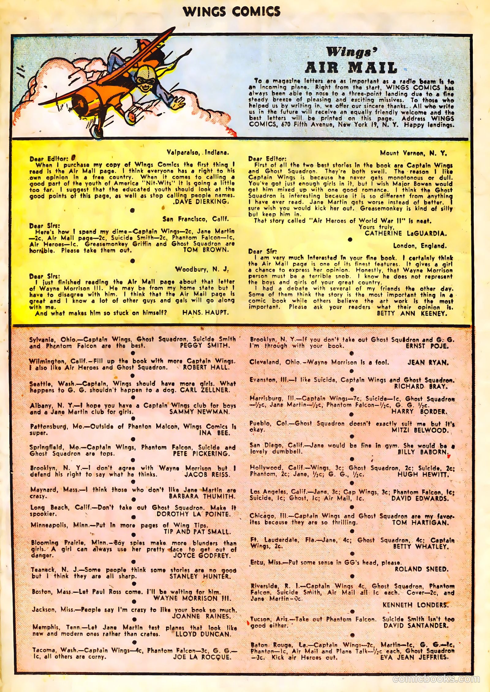 Wings Comics #82 — page 36 of 52