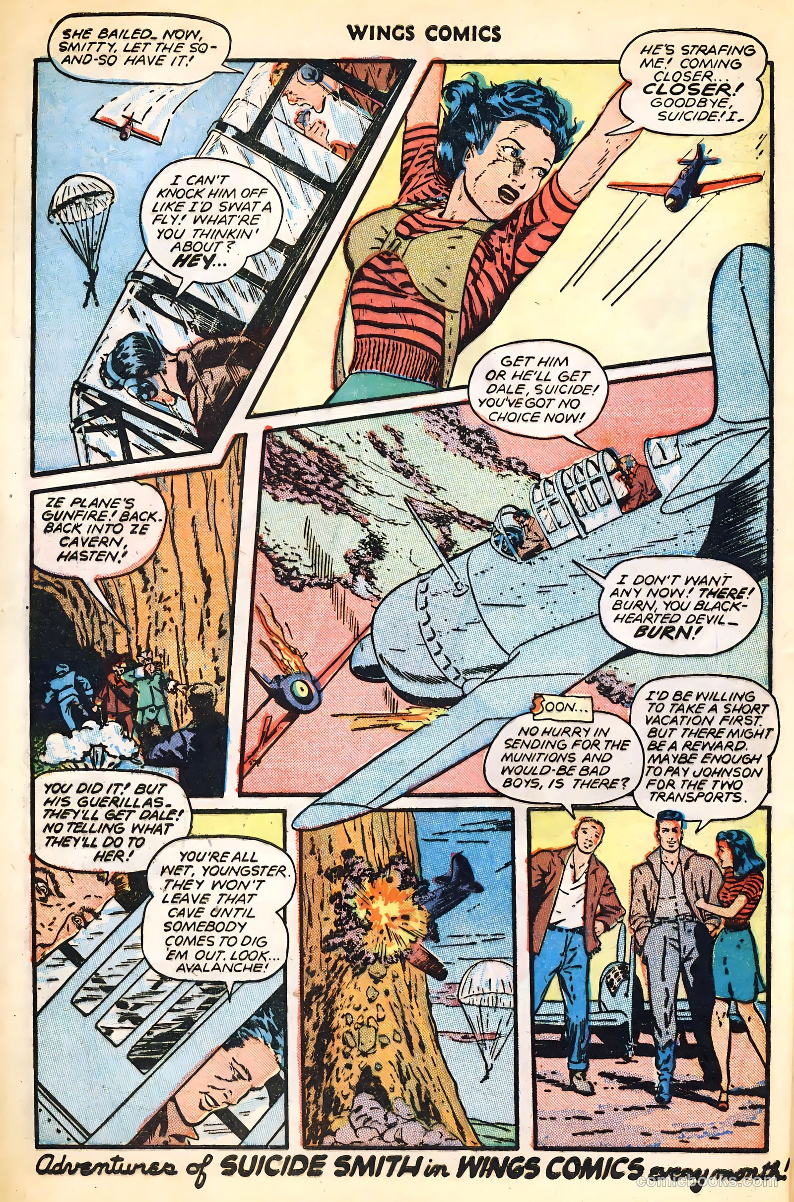 Wings Comics #82 — page 42 of 52
