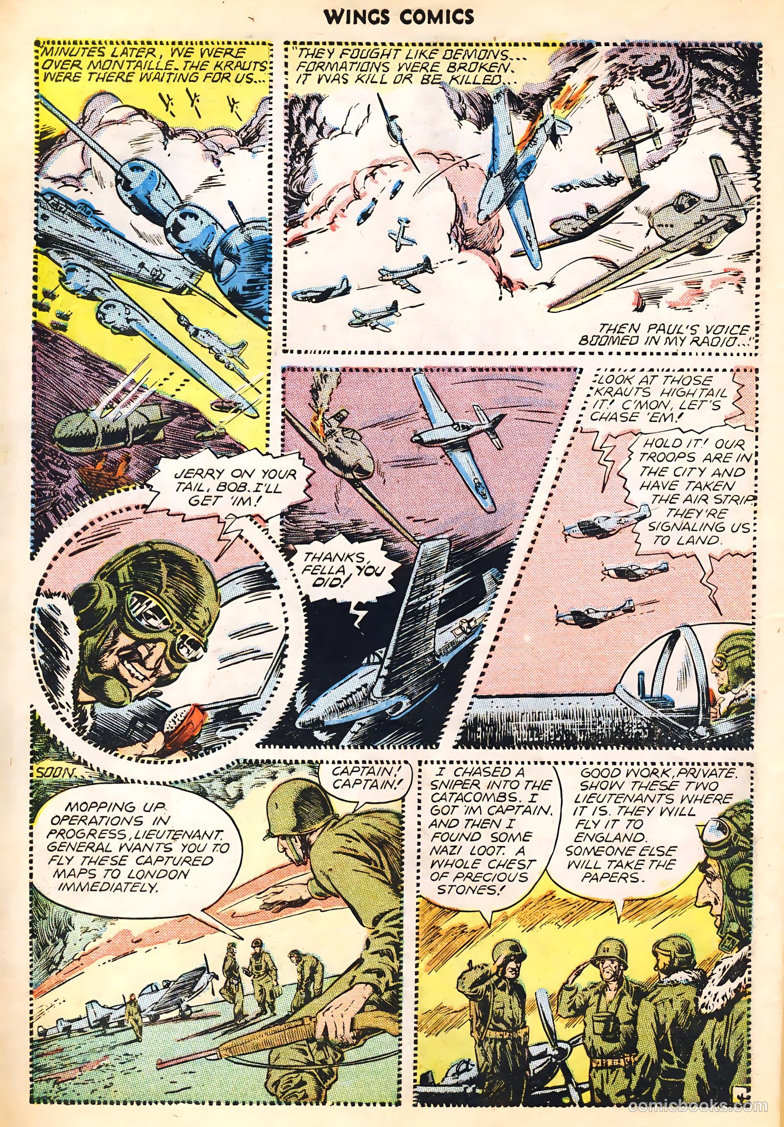 Wings Comics #82 — page 46 of 52