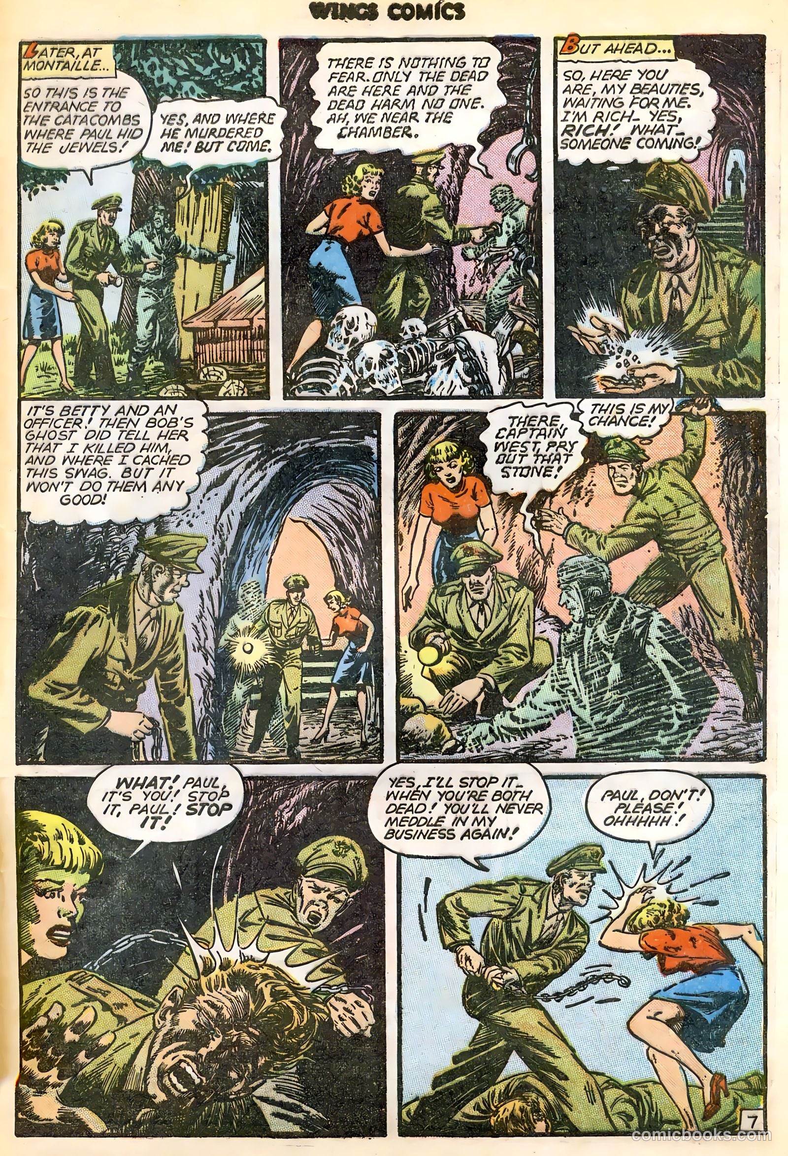 Wings Comics #82 — page 49 of 52