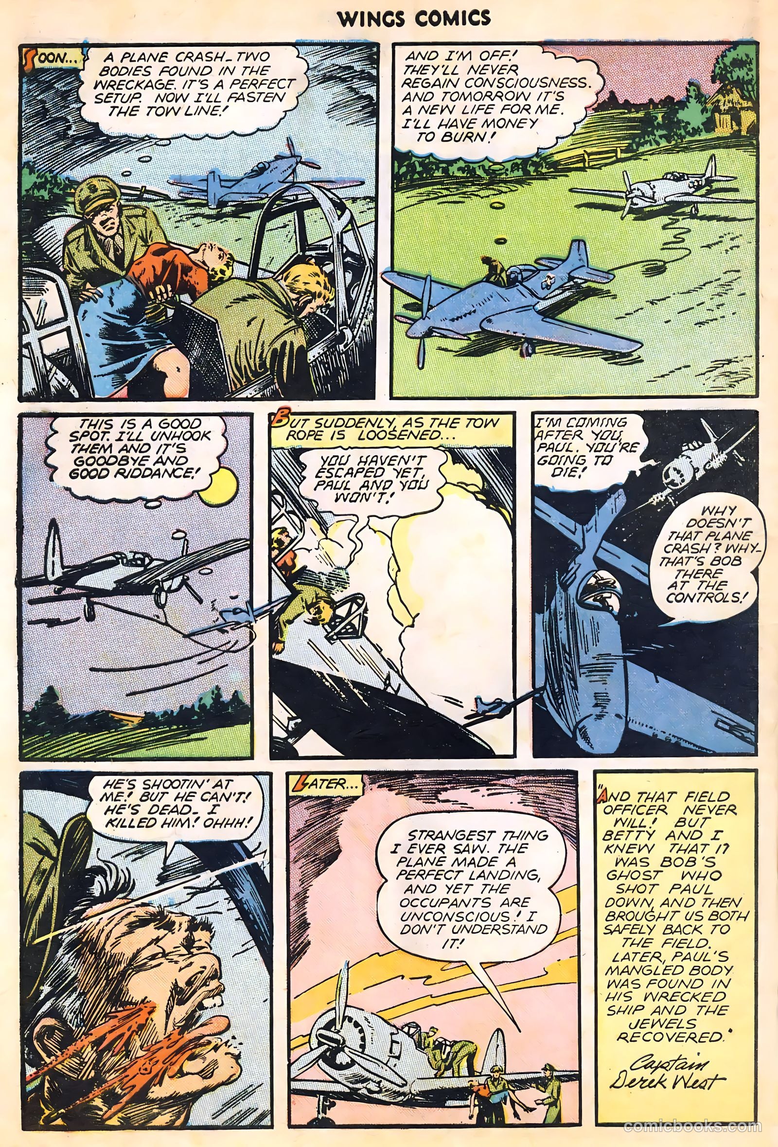 Wings Comics #82 — page 50 of 52