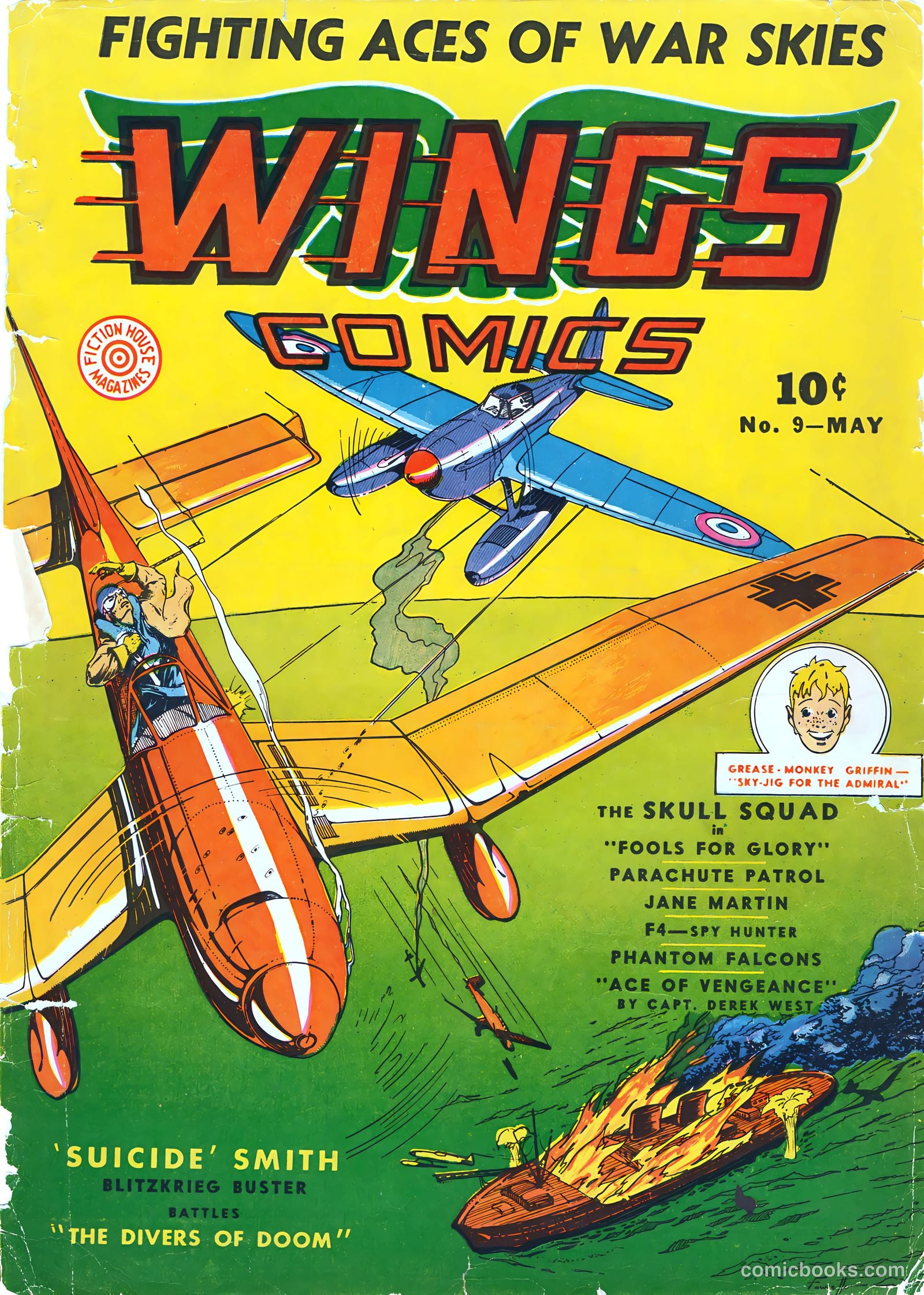 Wings Comics #9 — page 1 of 68