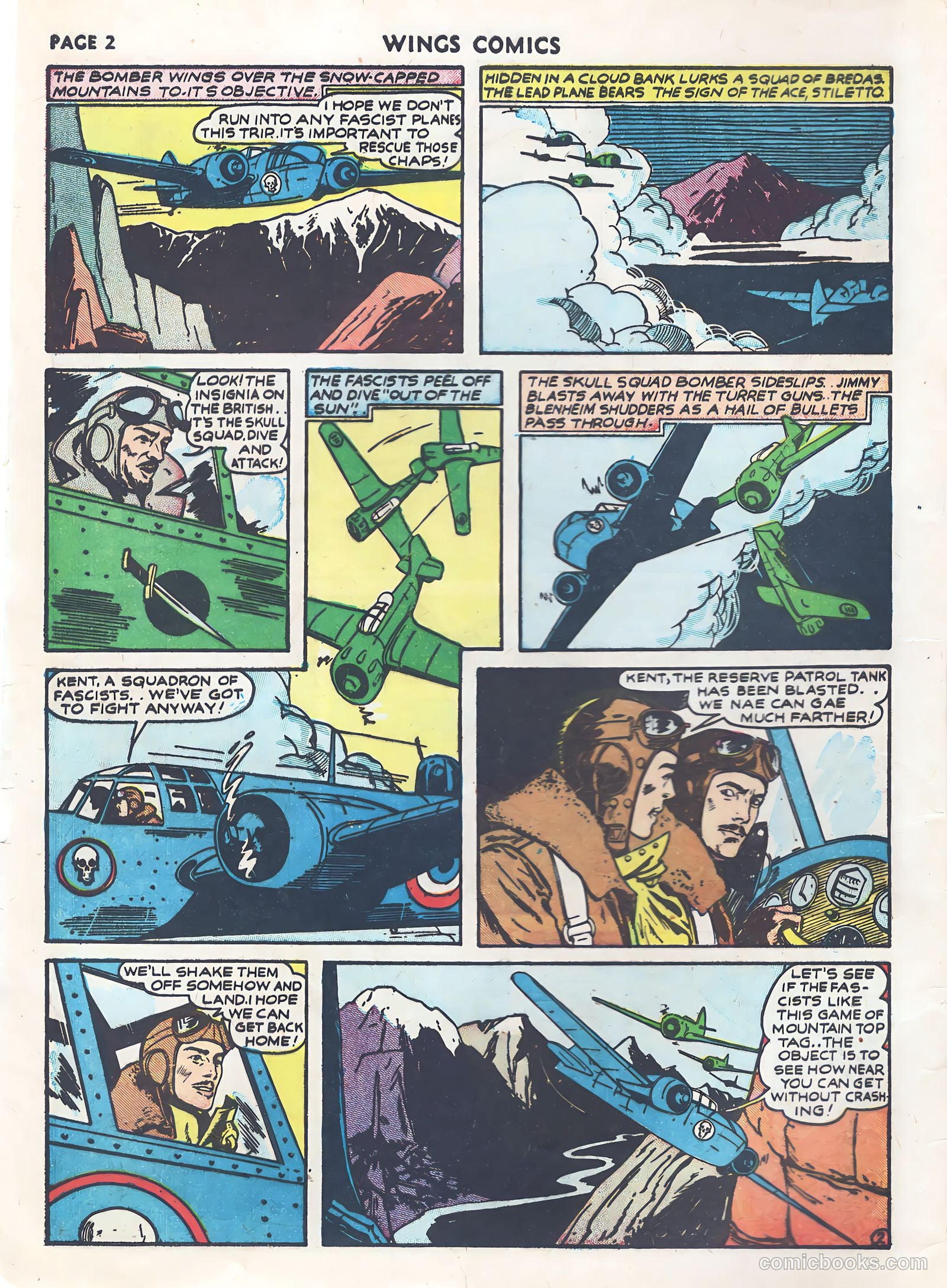 Wings Comics #9 — page 4 of 68