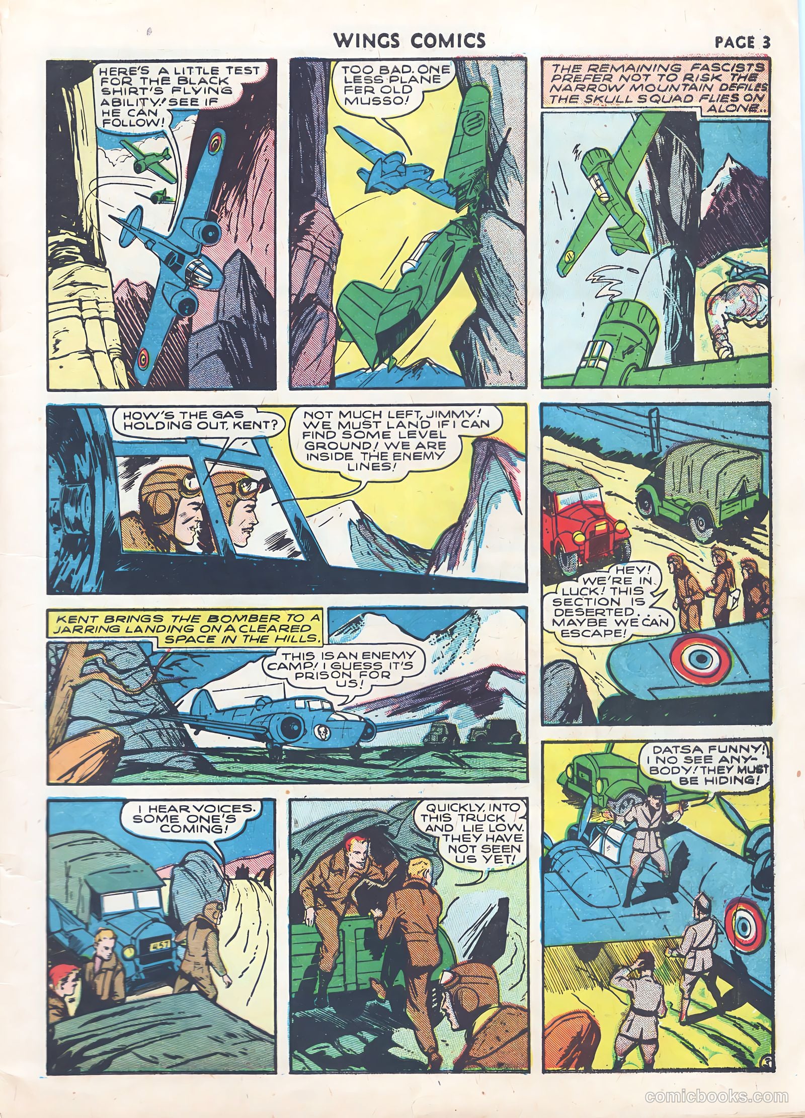 Wings Comics #9 — page 5 of 68