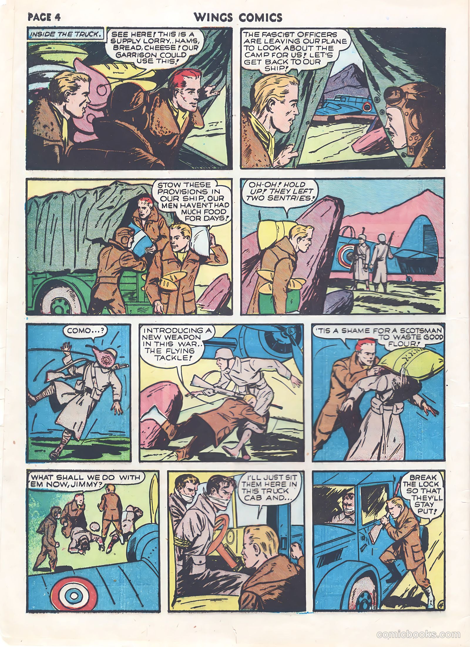 Wings Comics #9 — page 6 of 68