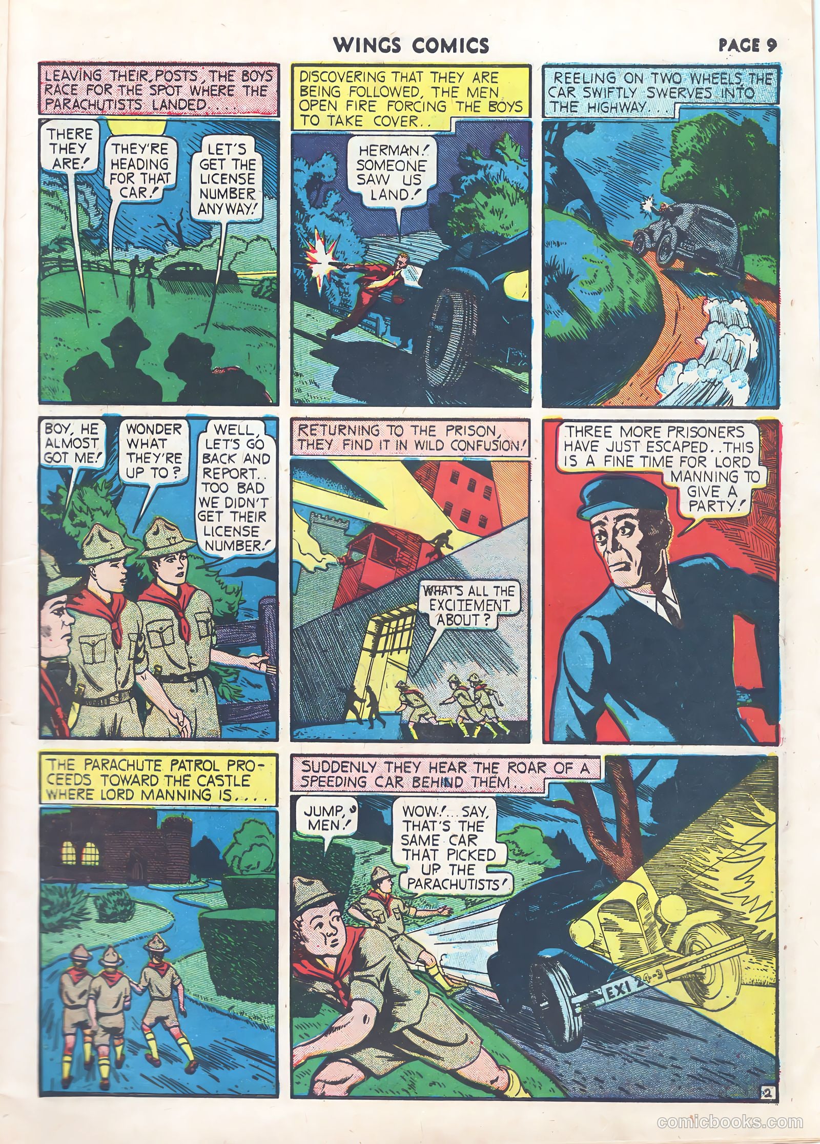 Wings Comics #9 — page 11 of 68