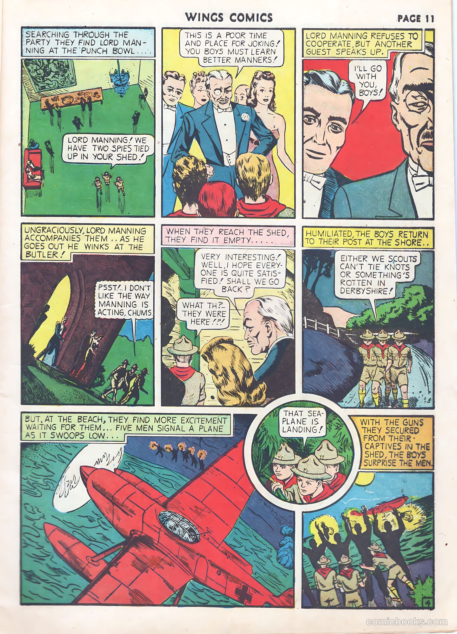 Wings Comics #9 — page 13 of 68