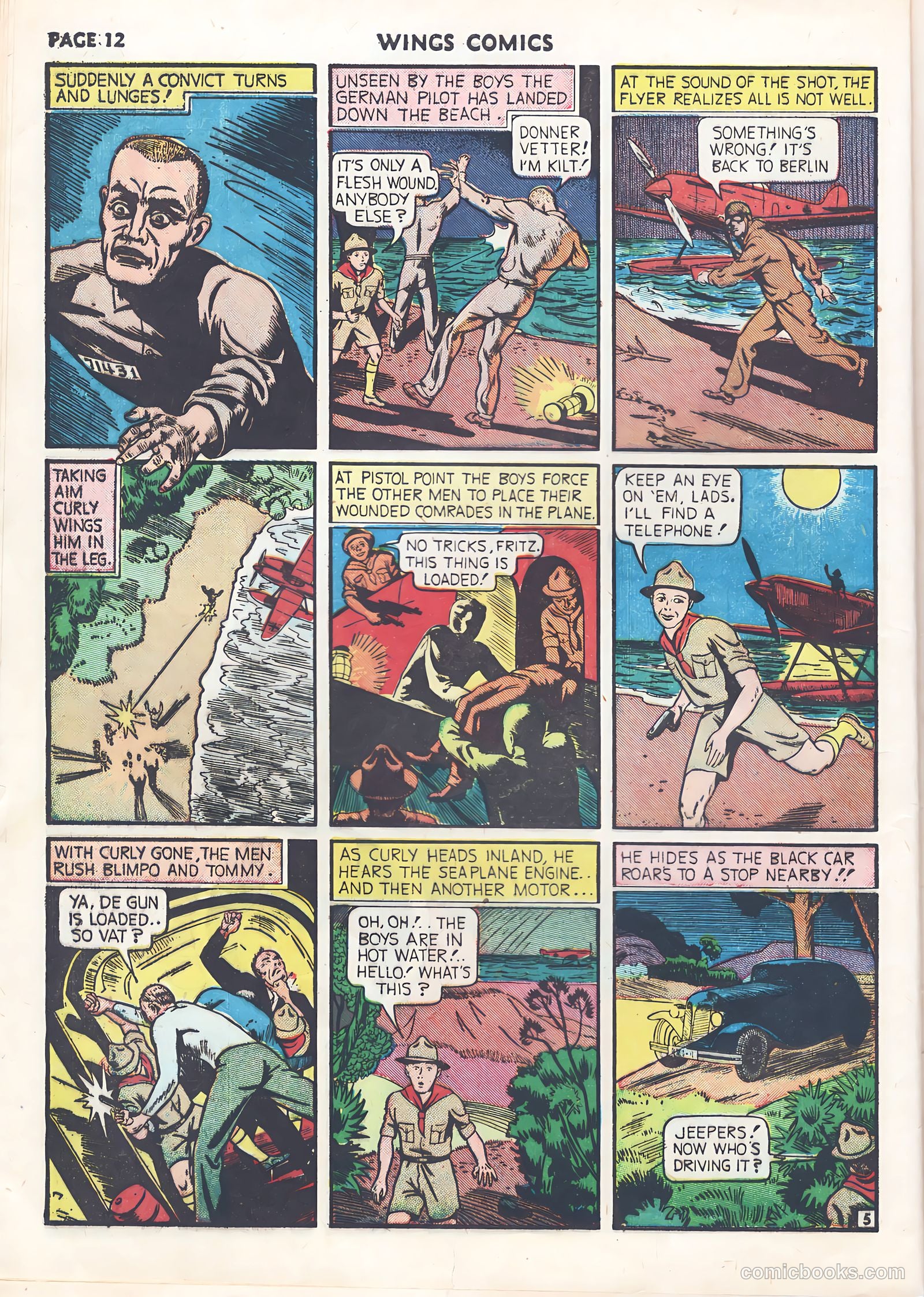 Wings Comics #9 — page 14 of 68