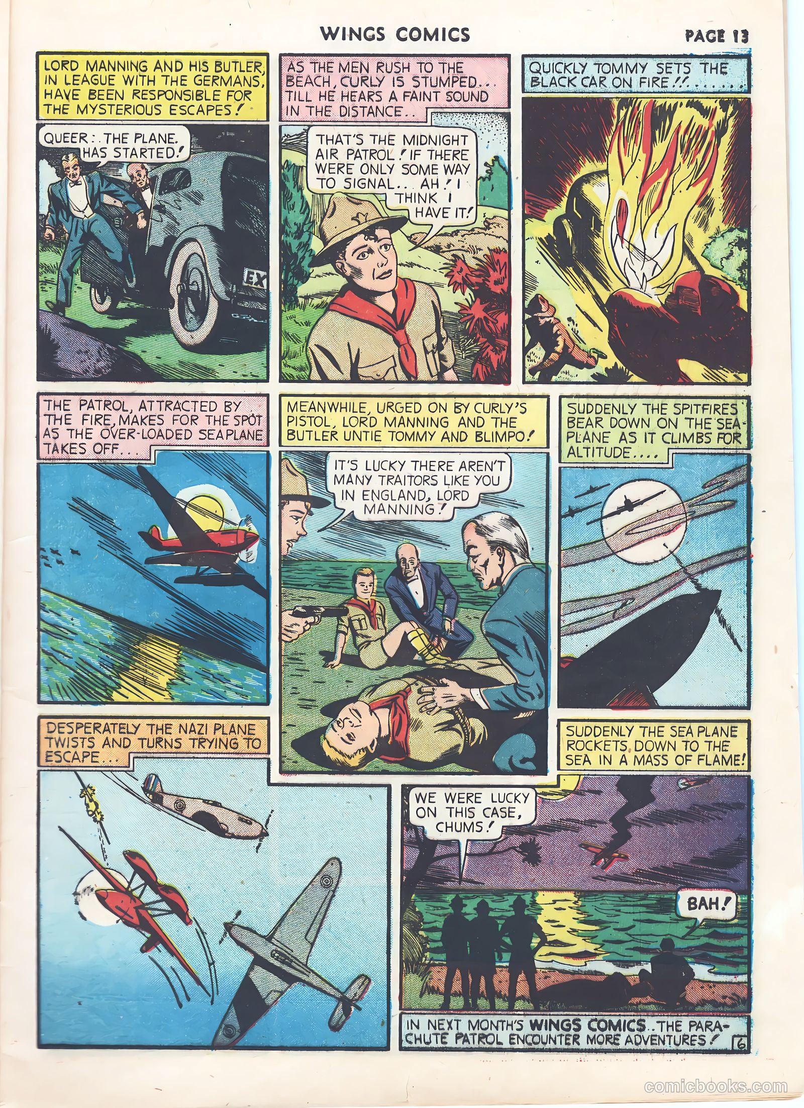 Wings Comics #9 — page 15 of 68