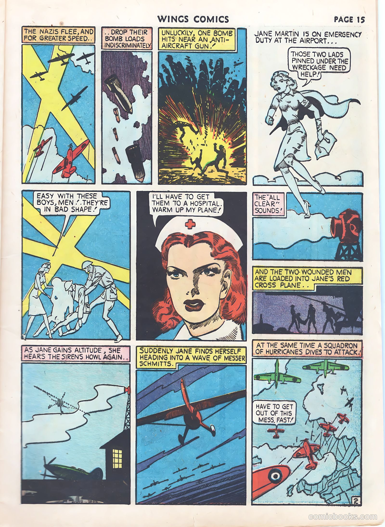 Wings Comics #9 — page 17 of 68