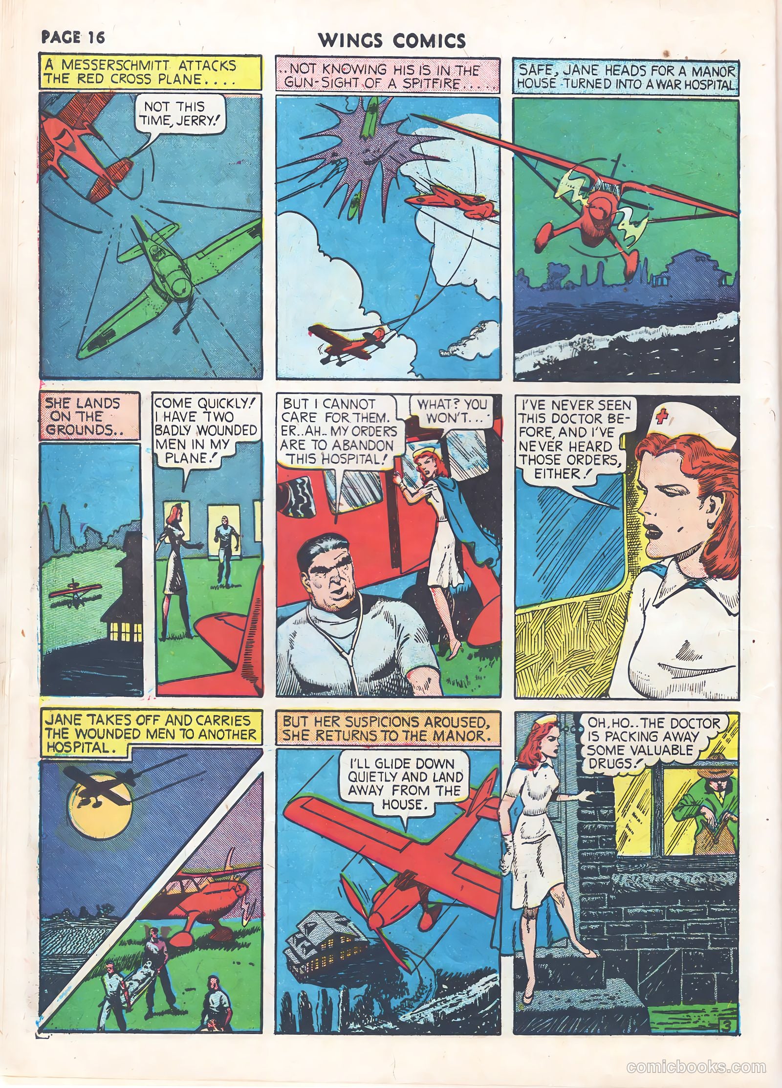Wings Comics #9 — page 18 of 68