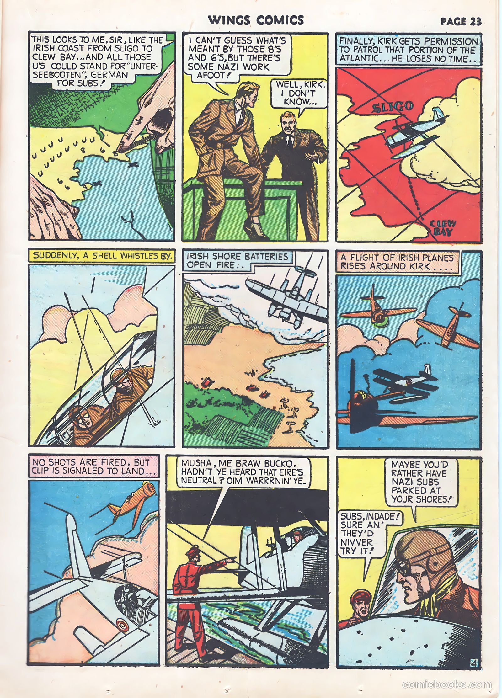 Wings Comics #9 — page 25 of 68