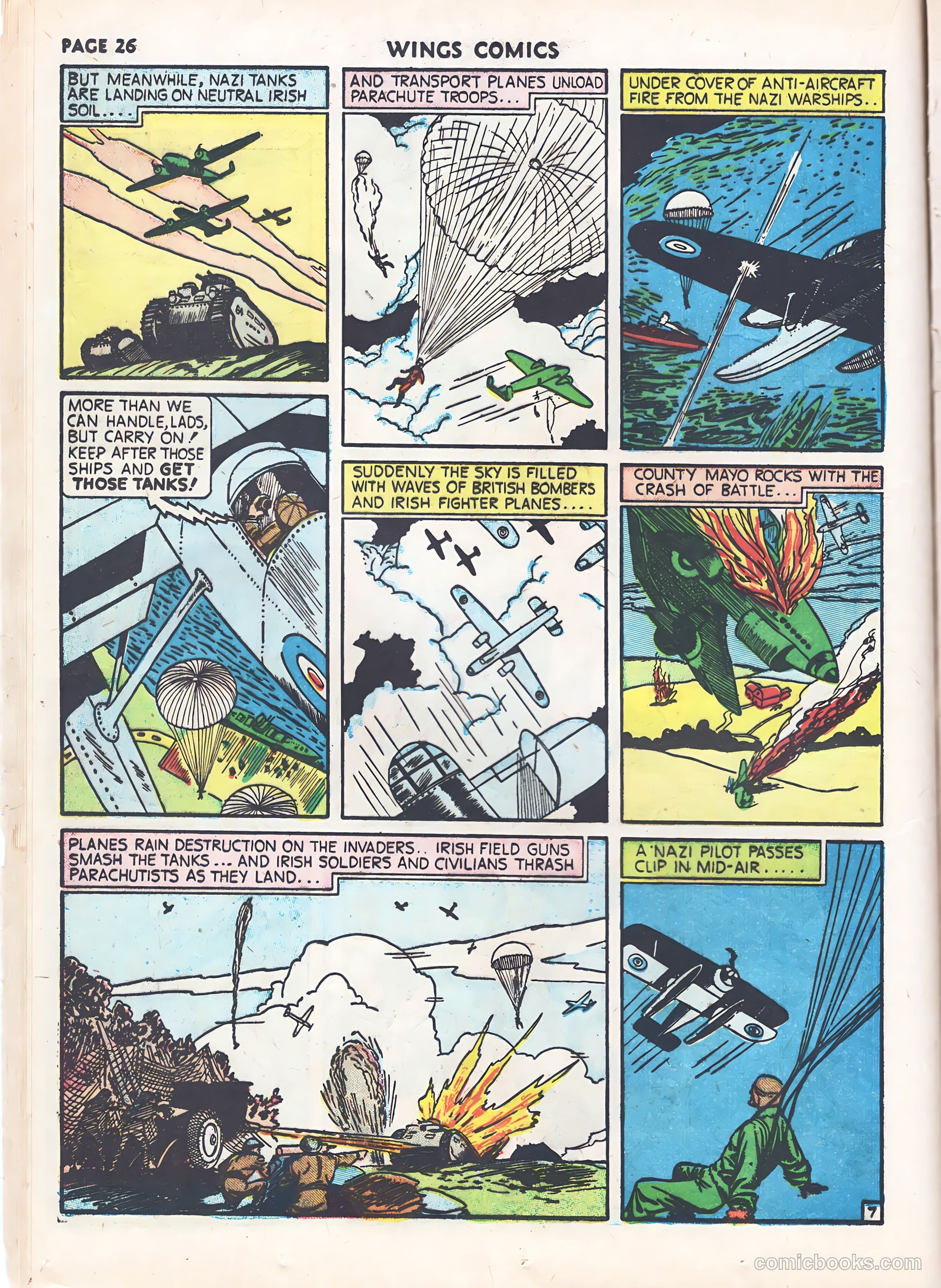 Wings Comics #9 — page 28 of 68