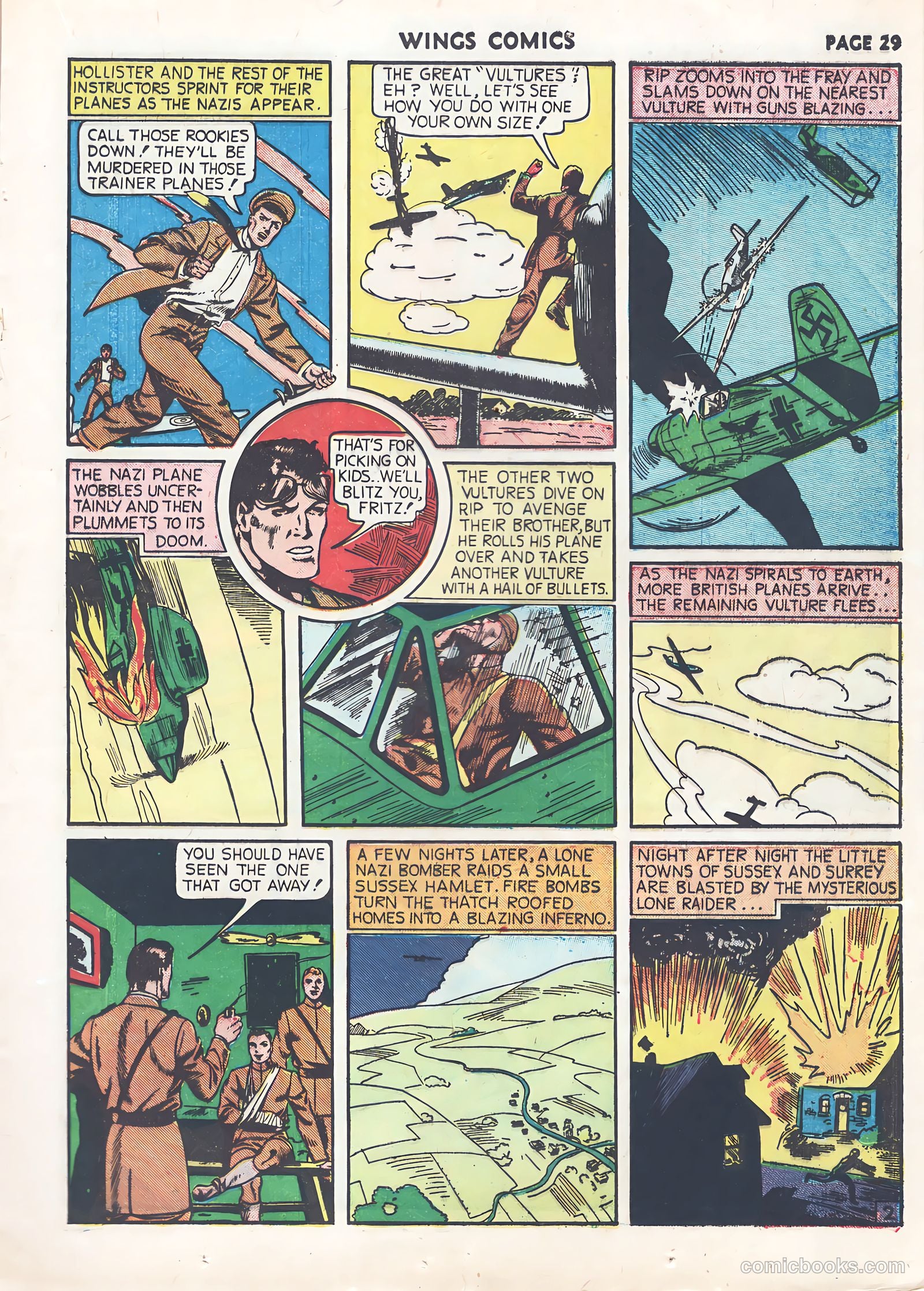 Wings Comics #9 — page 31 of 68