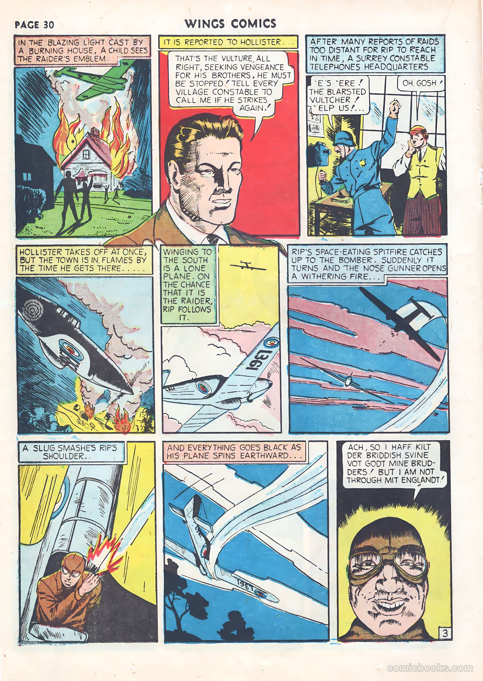 Wings Comics #9 — page 32 of 68