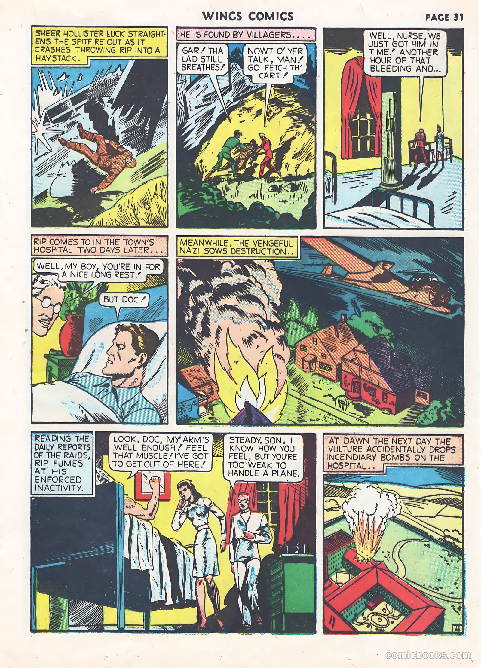 Wings Comics #9 — page 33 of 68