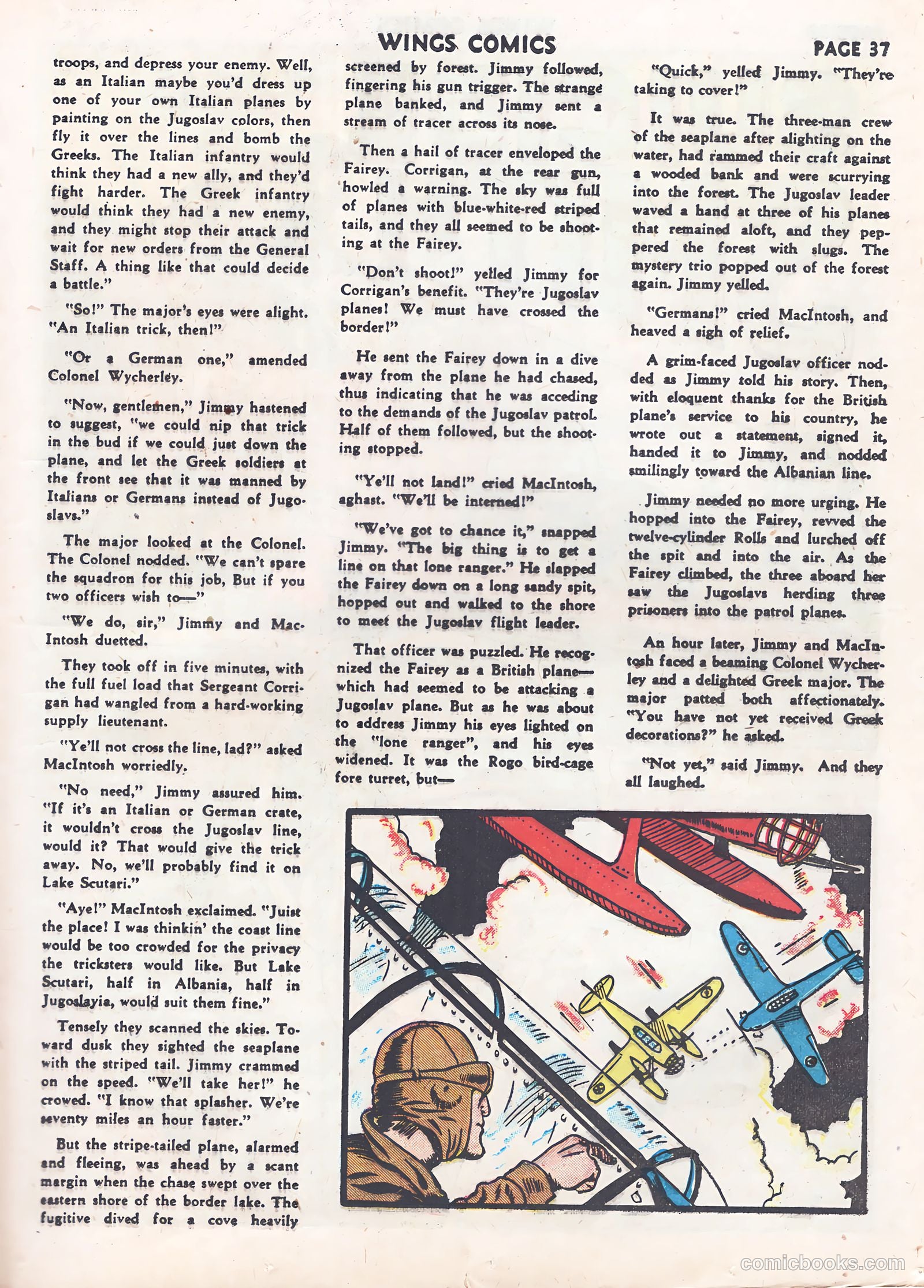 Wings Comics #9 — page 39 of 68