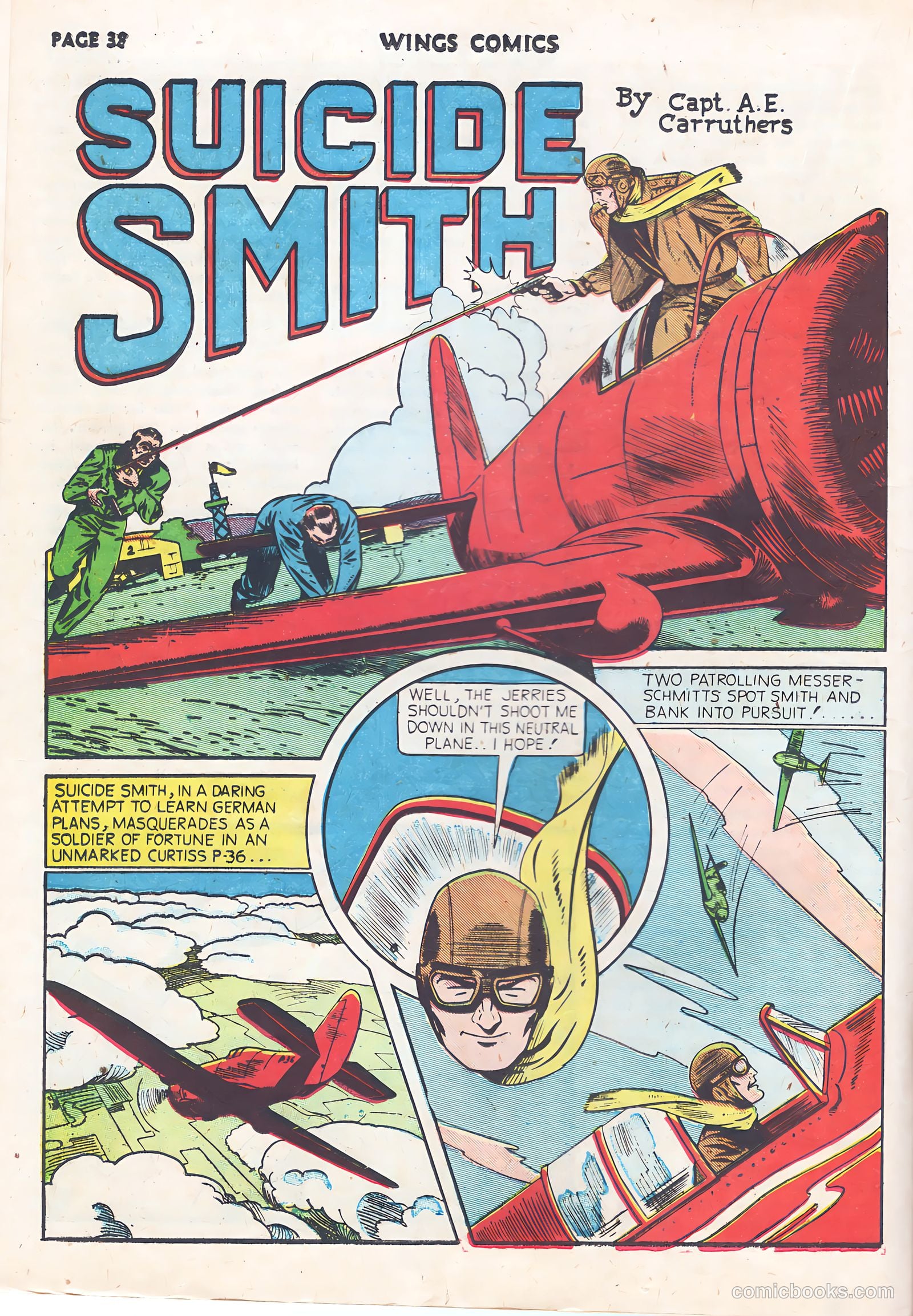 Wings Comics #9 — page 40 of 68