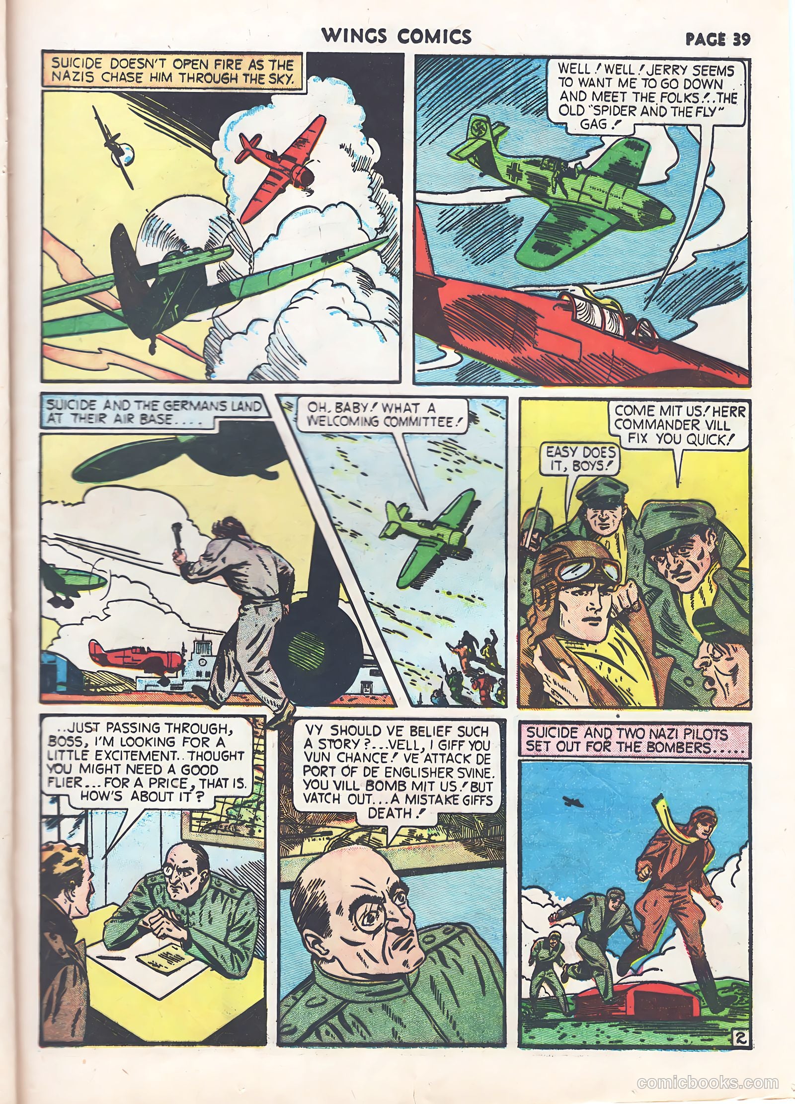Wings Comics #9 — page 41 of 68