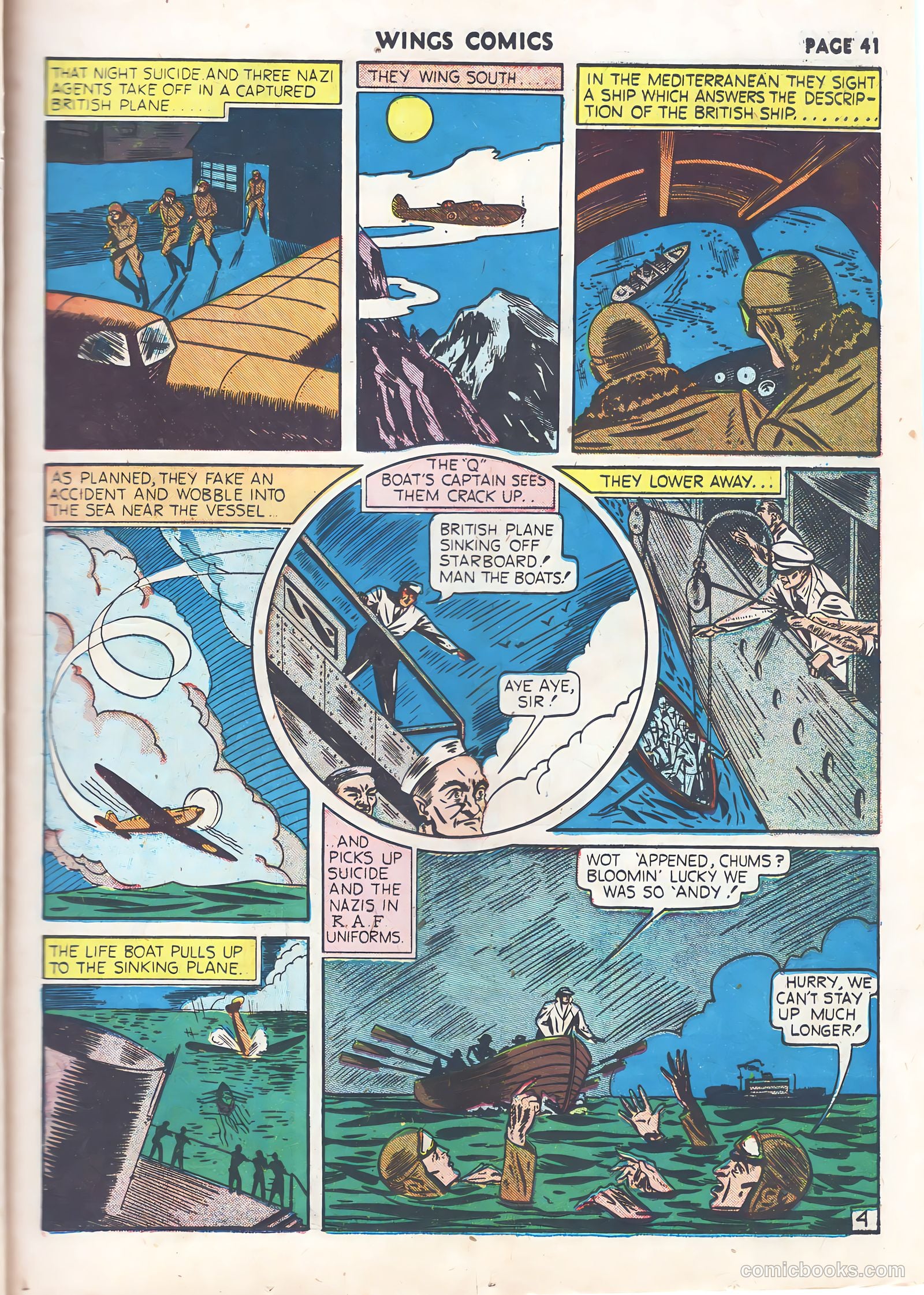 Wings Comics #9 — page 43 of 68