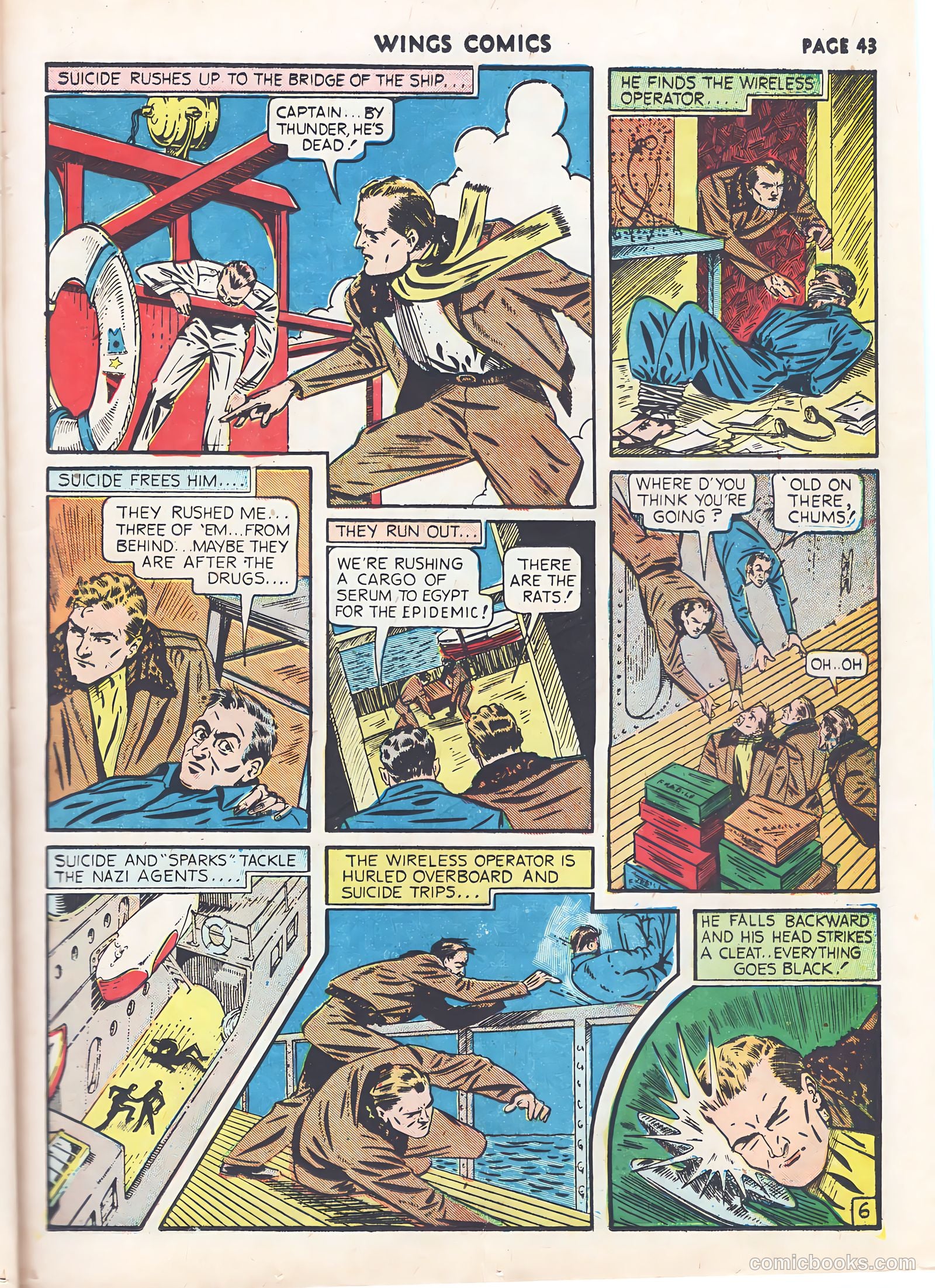 Wings Comics #9 — page 45 of 68