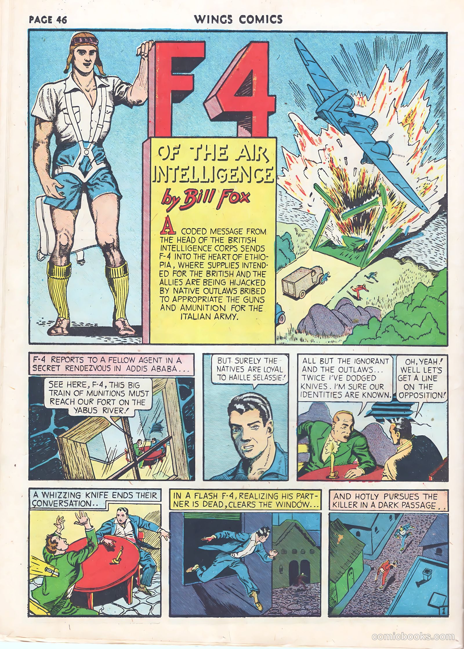 Wings Comics #9 — page 48 of 68