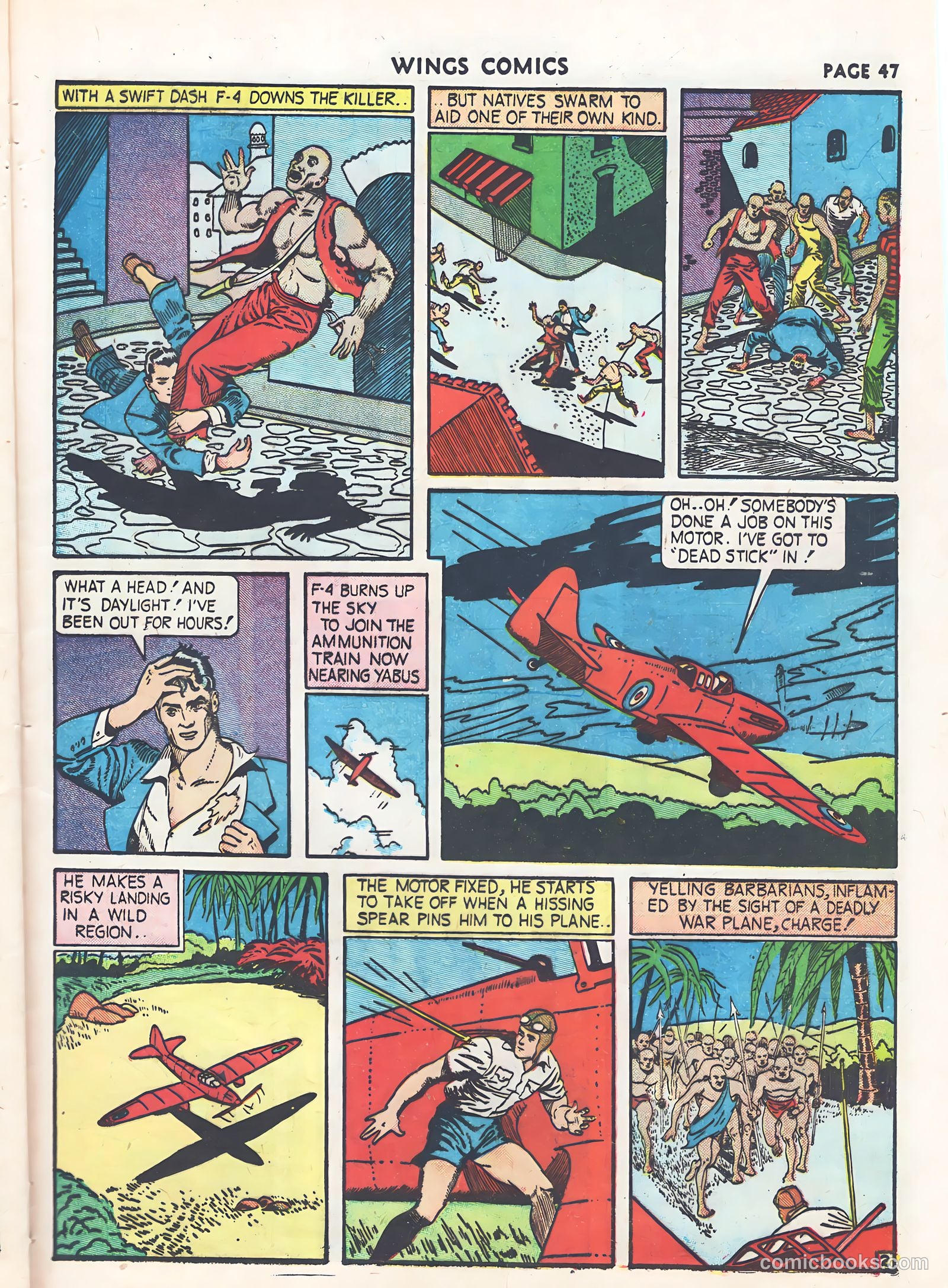 Wings Comics #9 — page 49 of 68