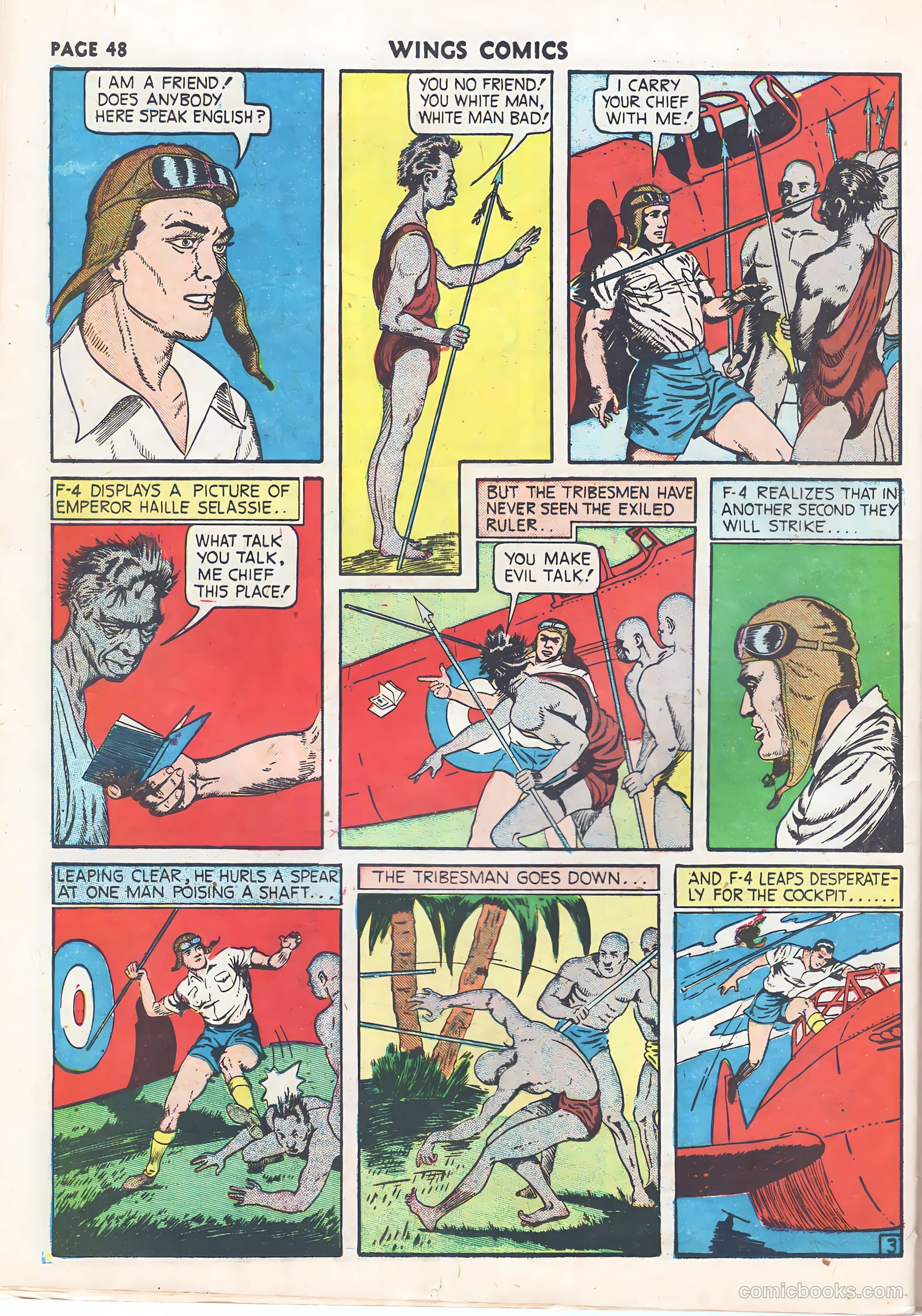 Wings Comics #9 — page 50 of 68