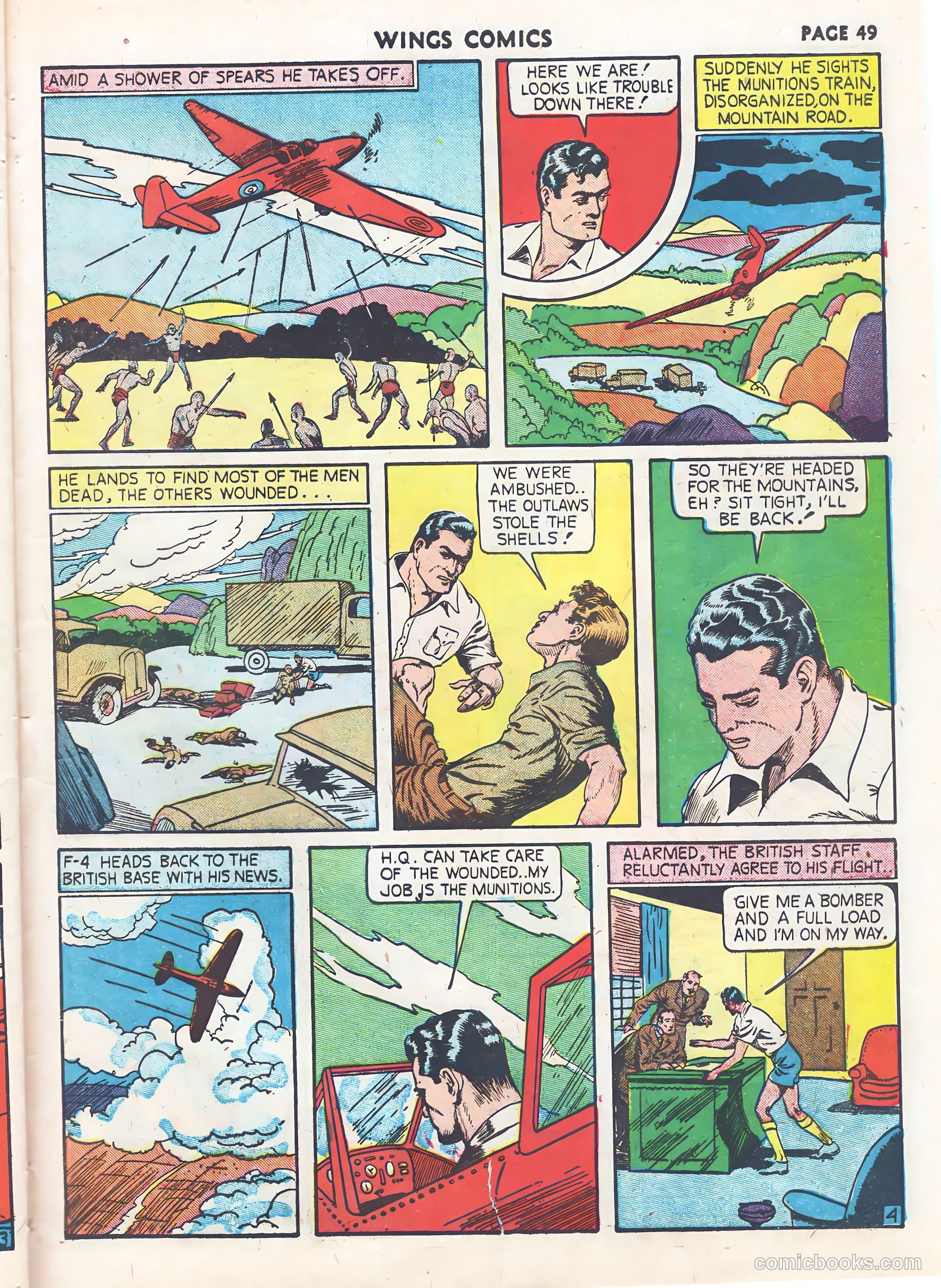 Wings Comics #9 — page 51 of 68