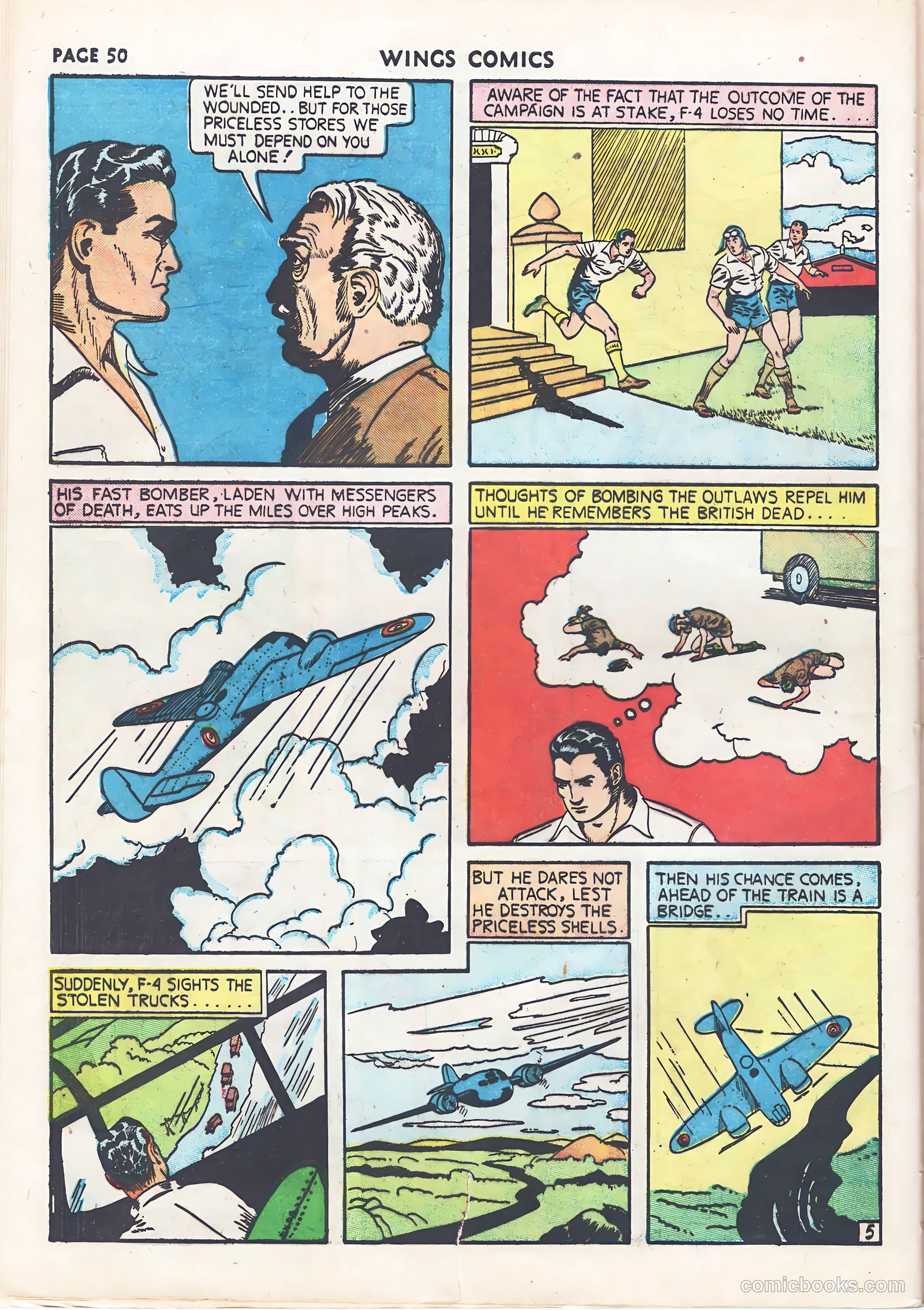Wings Comics #9 — page 52 of 68