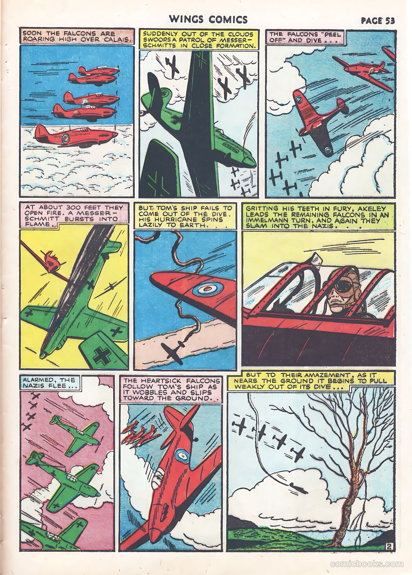 Wings Comics #9 — page 55 of 68