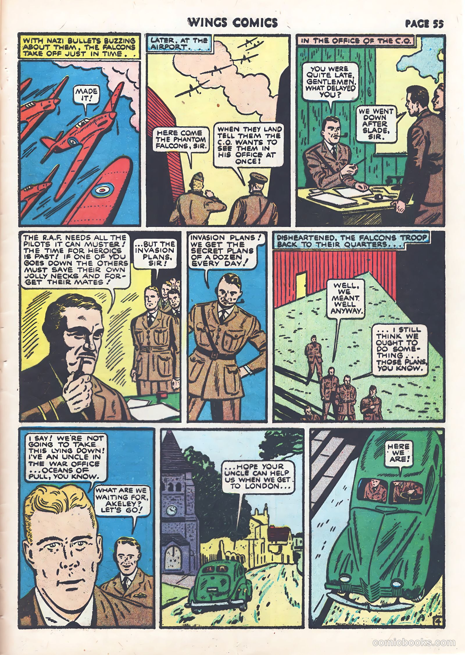 Wings Comics #9 — page 57 of 68