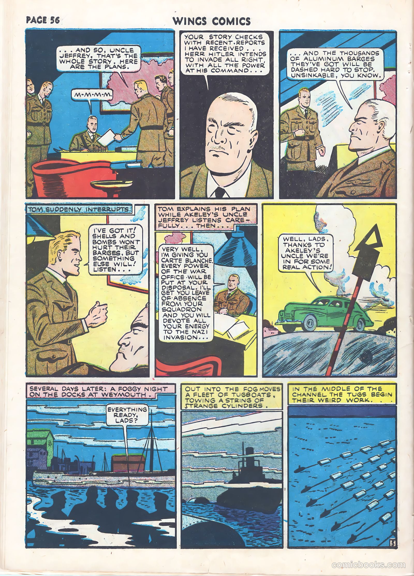 Wings Comics #9 — page 58 of 68