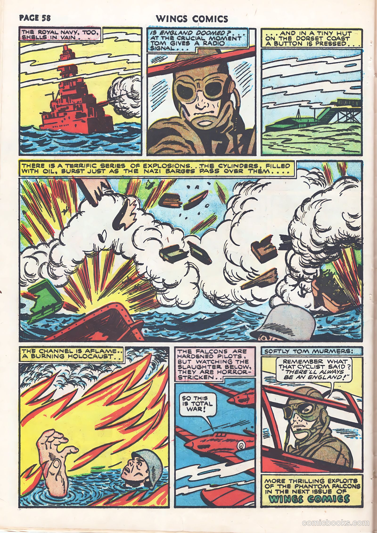 Wings Comics #9 — page 60 of 68