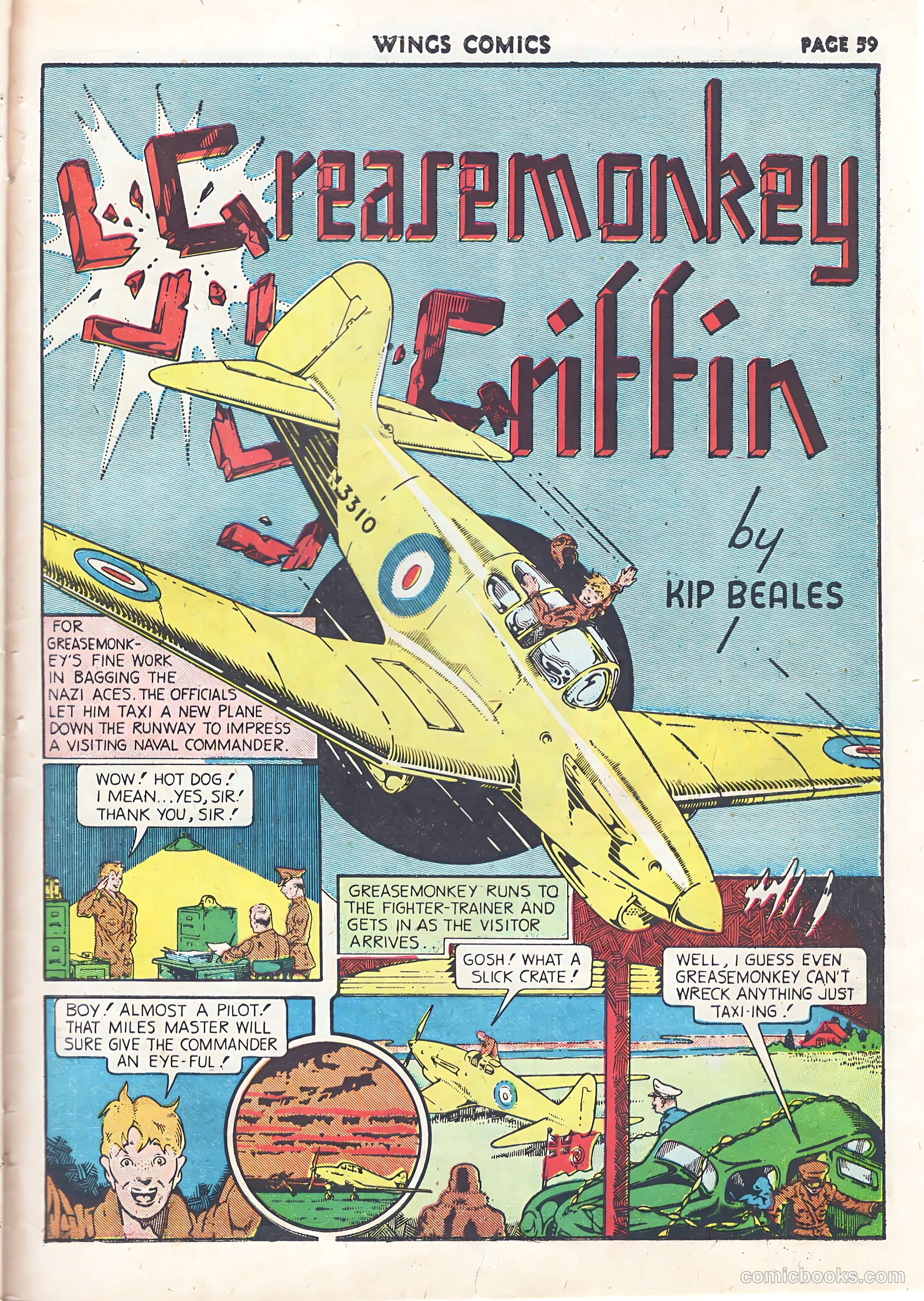 Wings Comics #9 — page 61 of 68