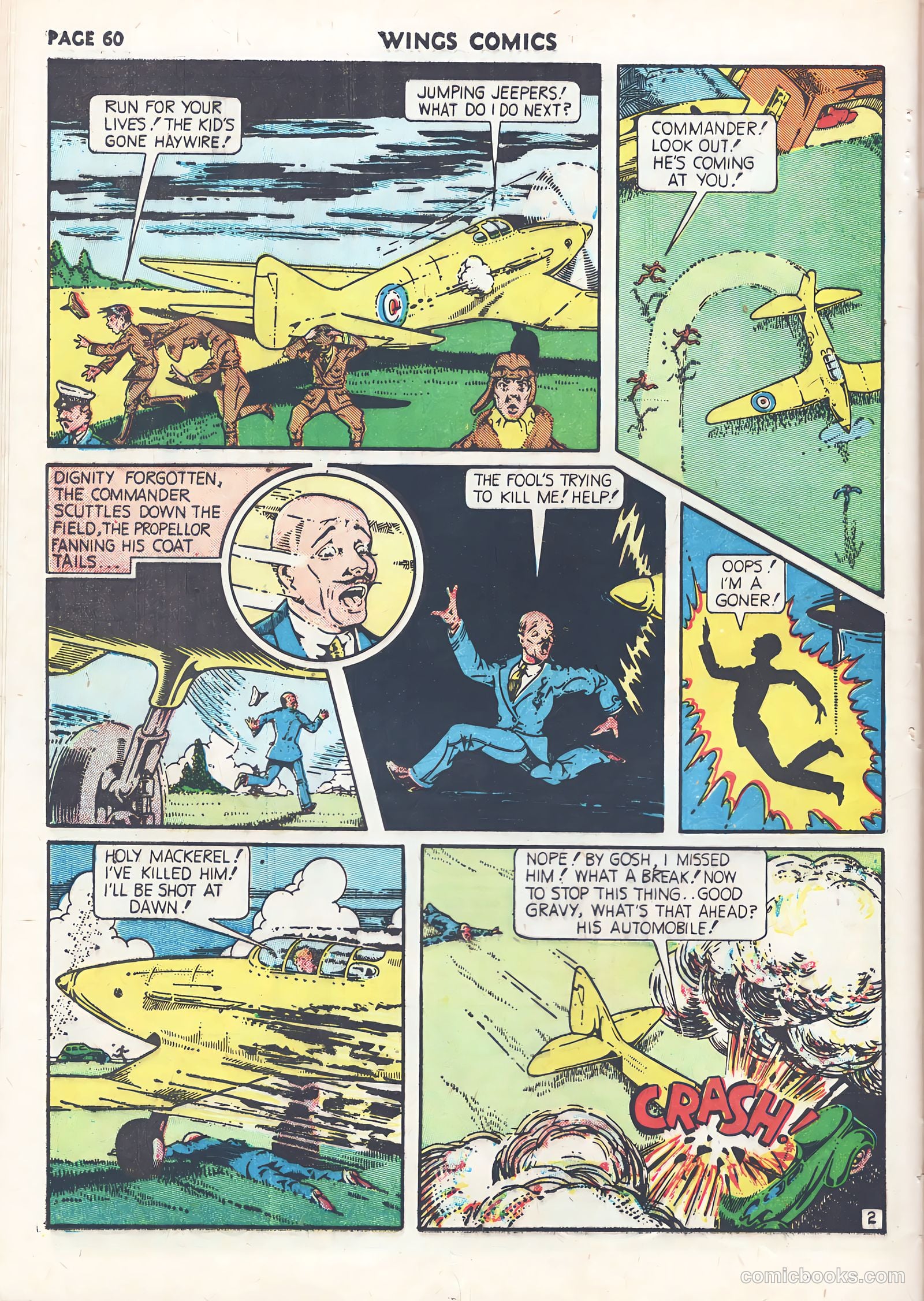 Wings Comics #9 — page 62 of 68