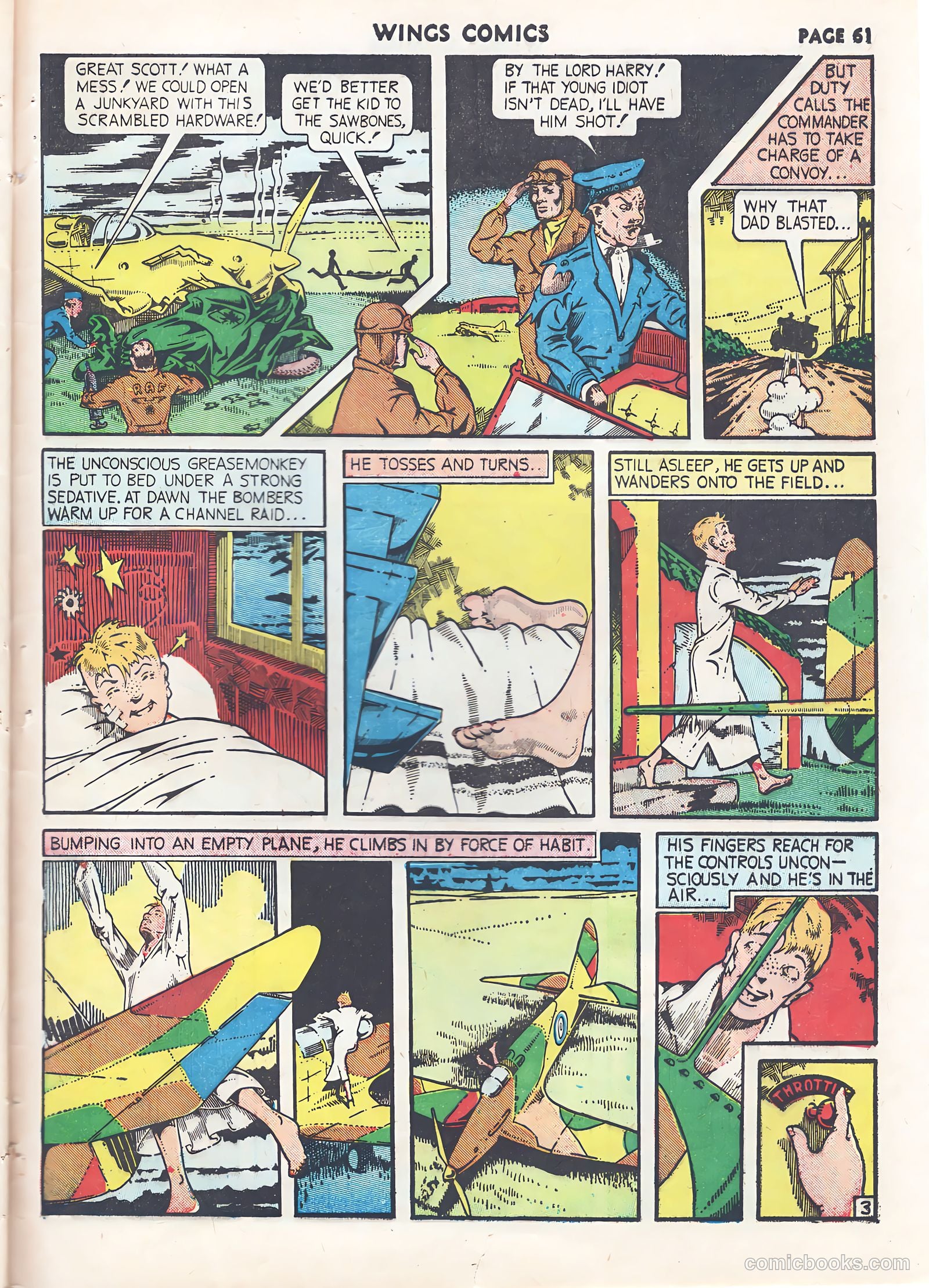 Wings Comics #9 — page 63 of 68