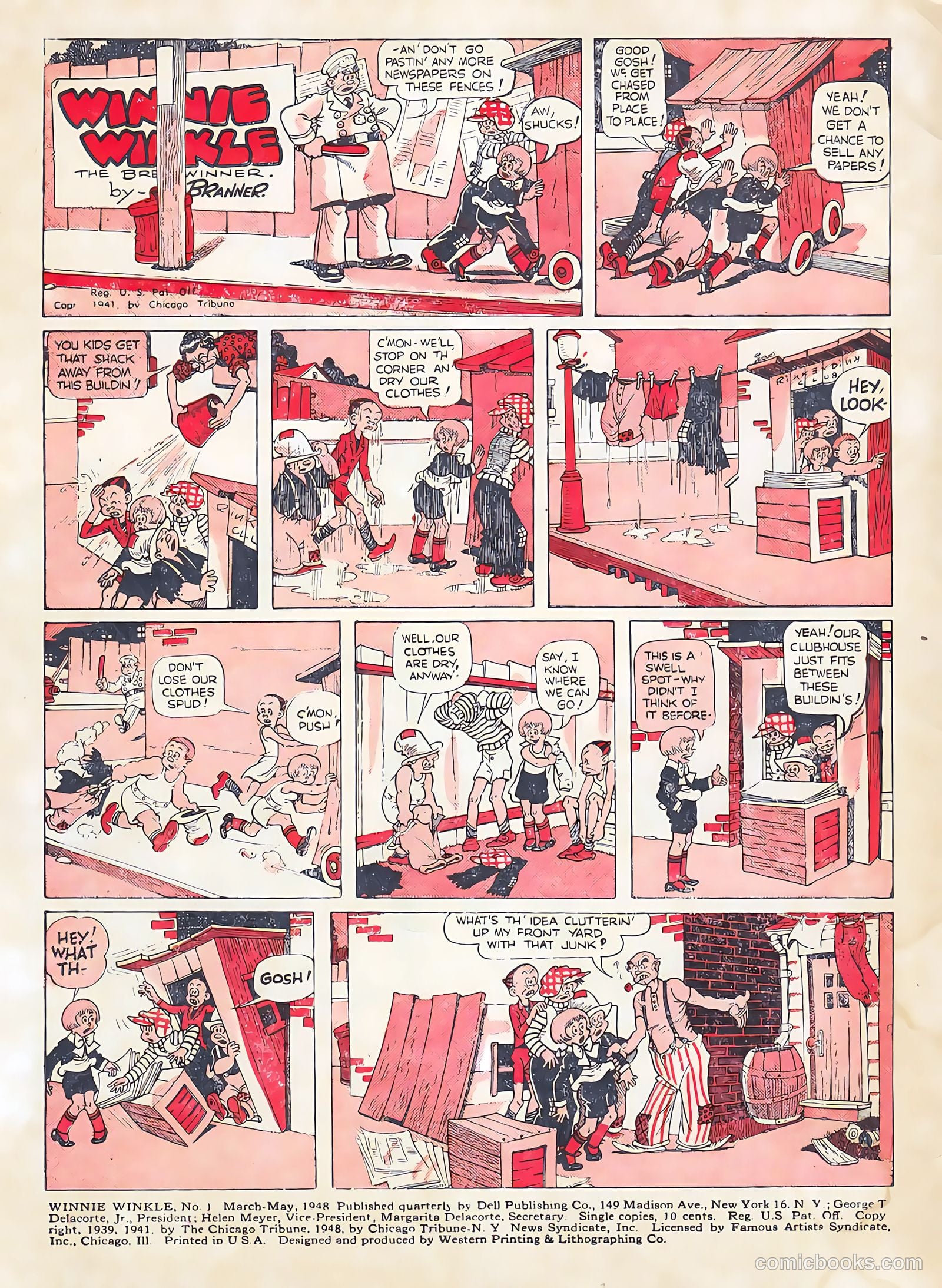 Winnie Winkle #1 — page 2 of 36