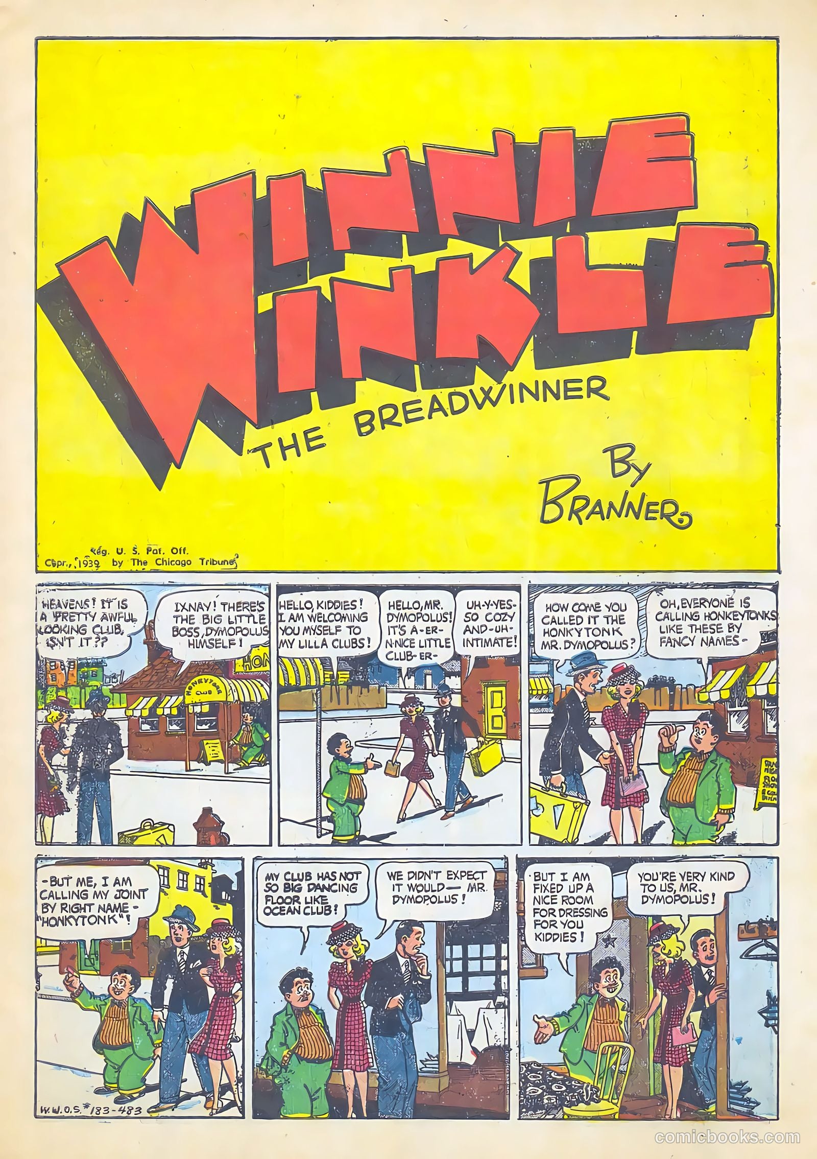 Winnie Winkle #1 — page 3 of 36