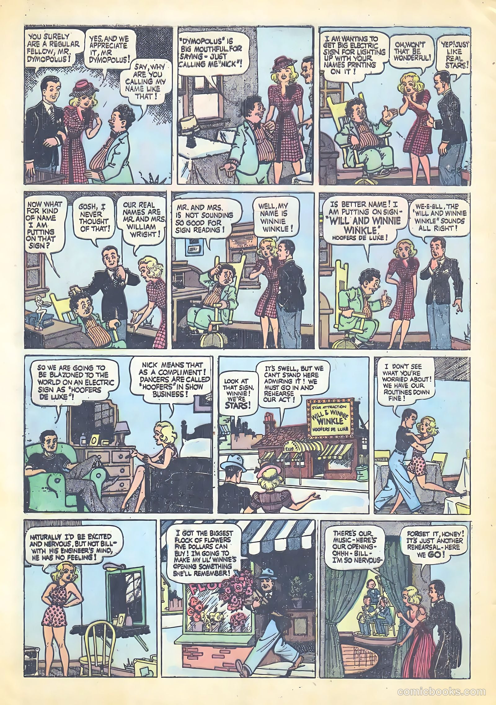 Winnie Winkle #1 — page 4 of 36