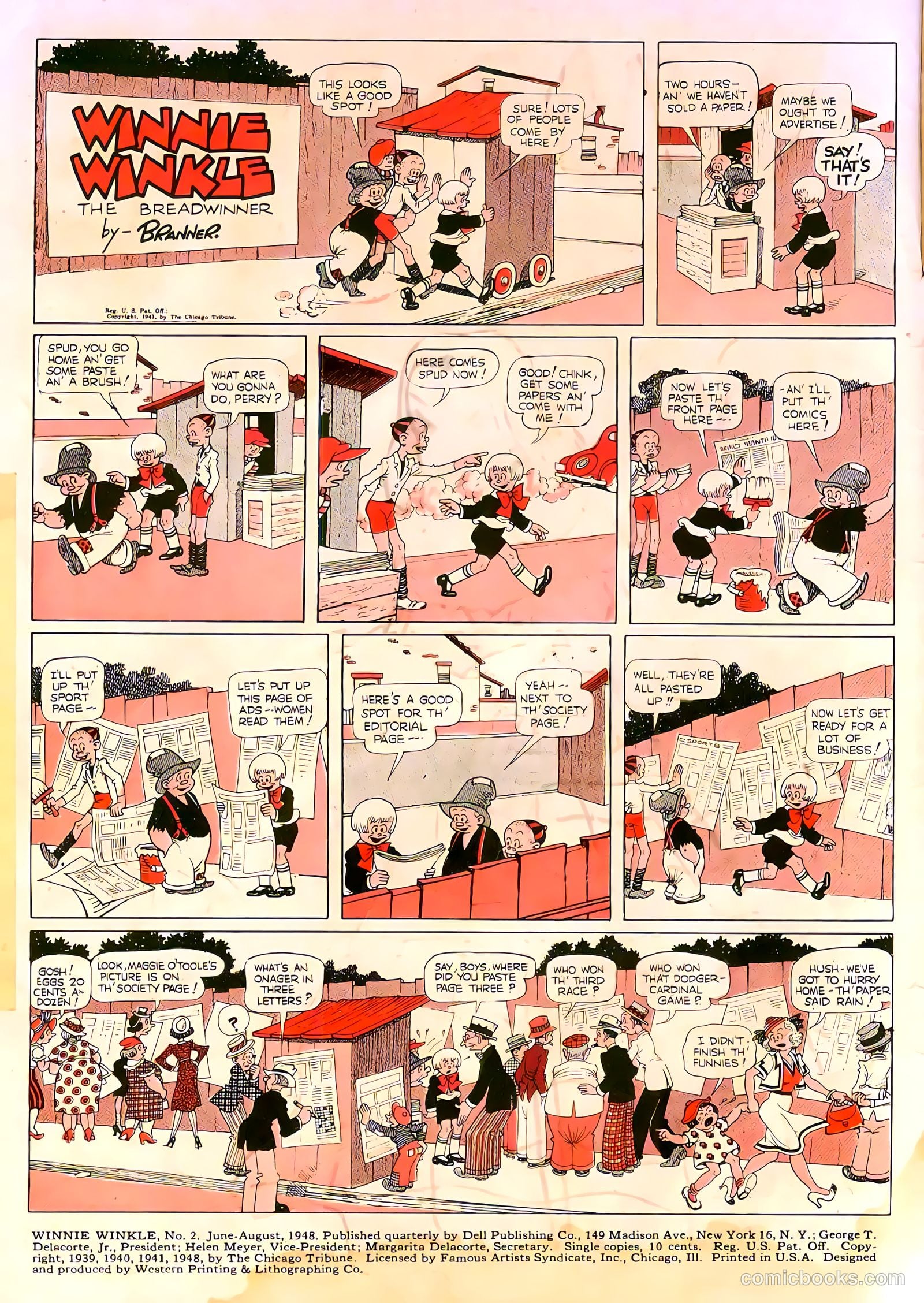 Winnie Winkle #2 — page 2 of 36