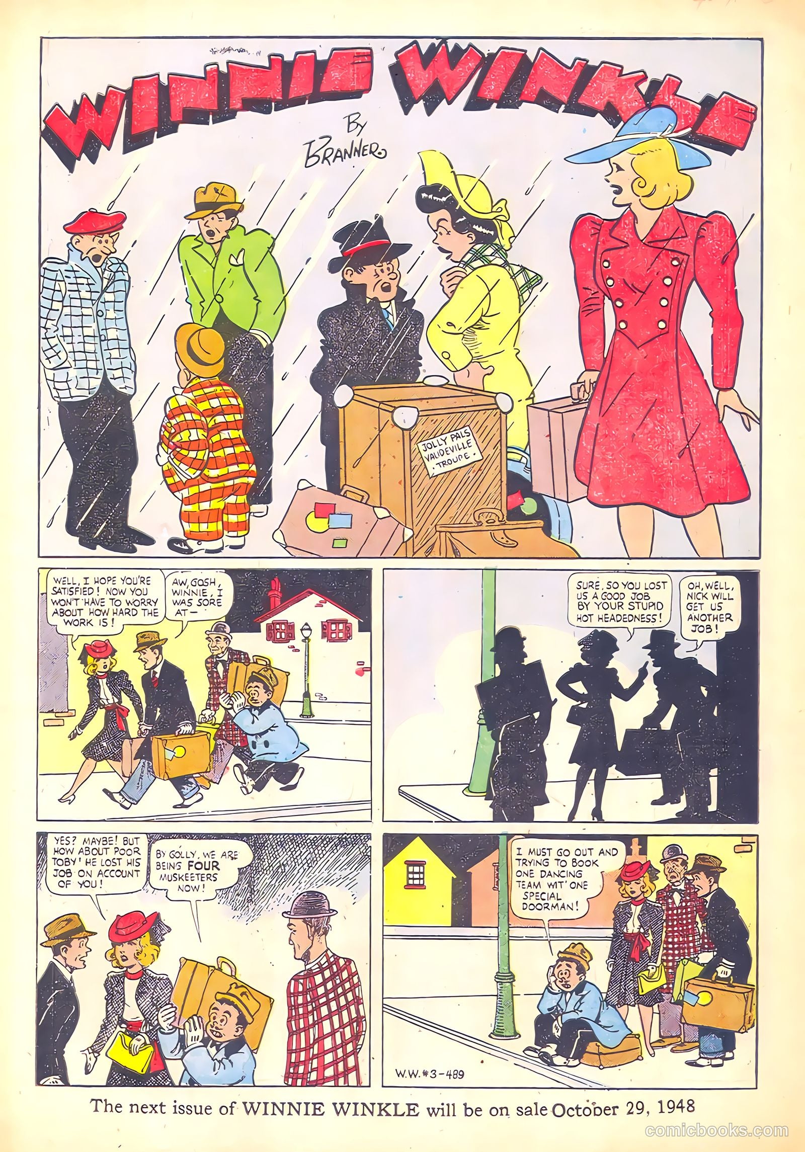 Winnie Winkle #3 — page 3 of 36