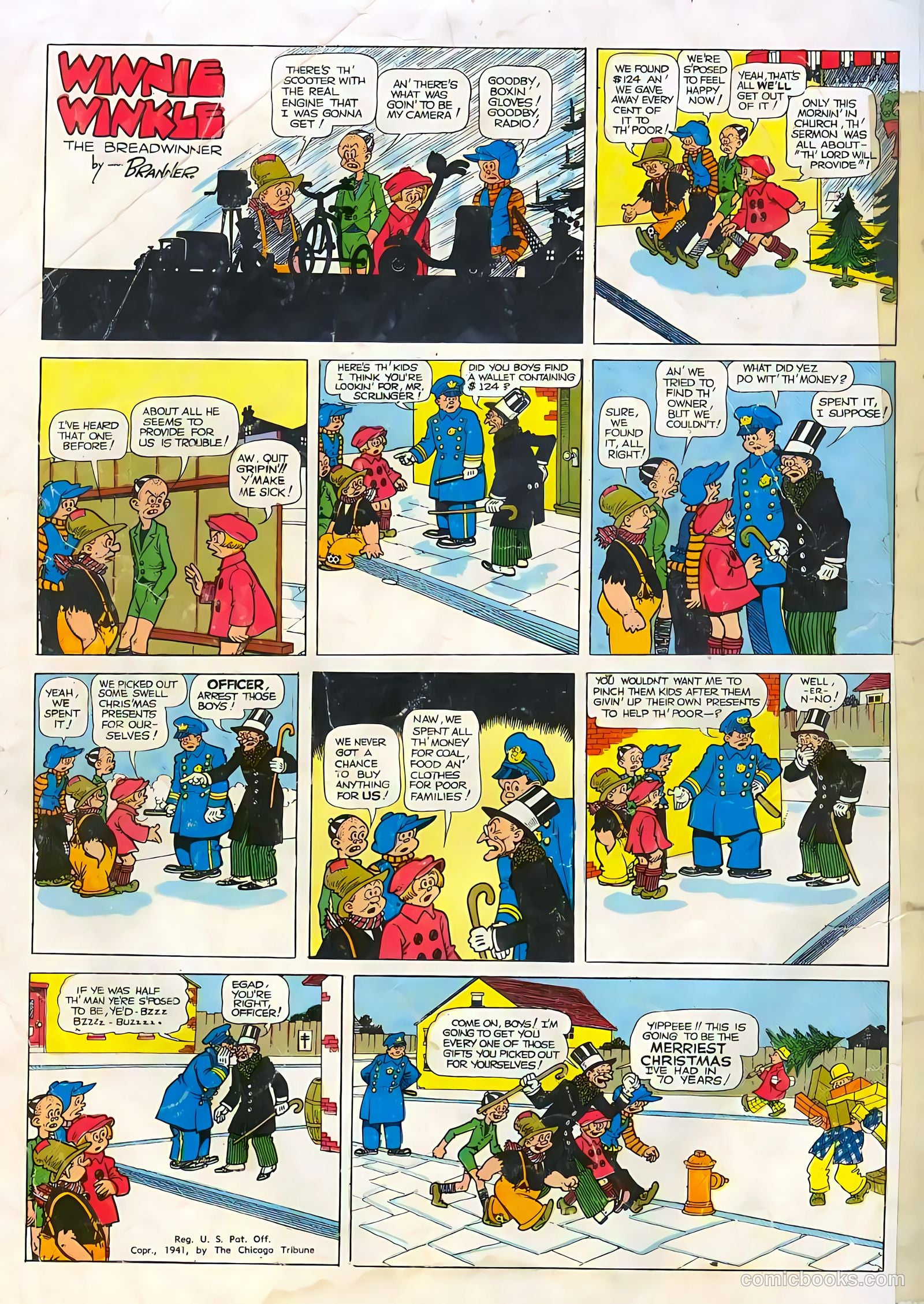 Winnie Winkle #4 — page 36 of 36