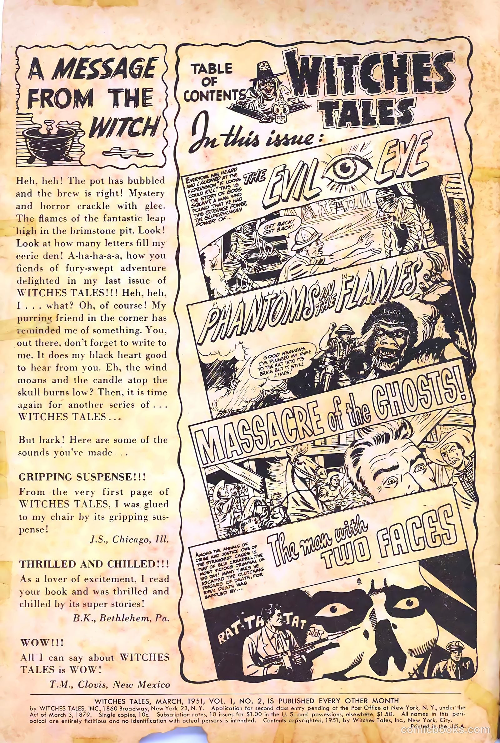 Witches Tales #2 — page 2 of 35