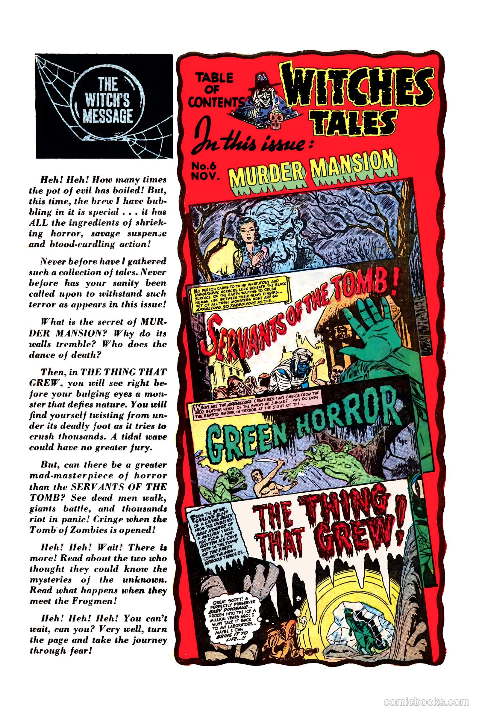 Witches Tales #6 — page 3 of 35