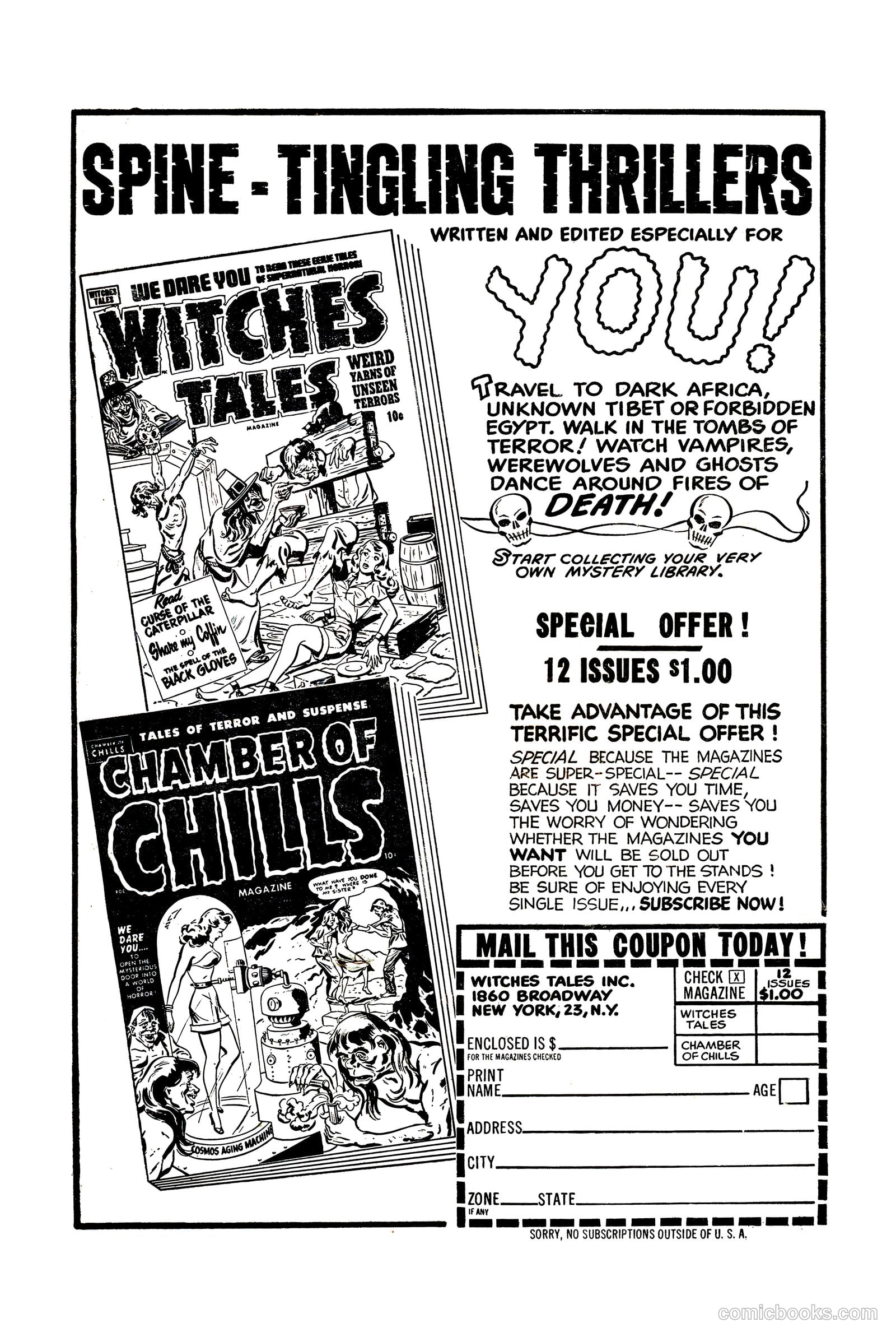 Witches Tales #6 — page 34 of 35